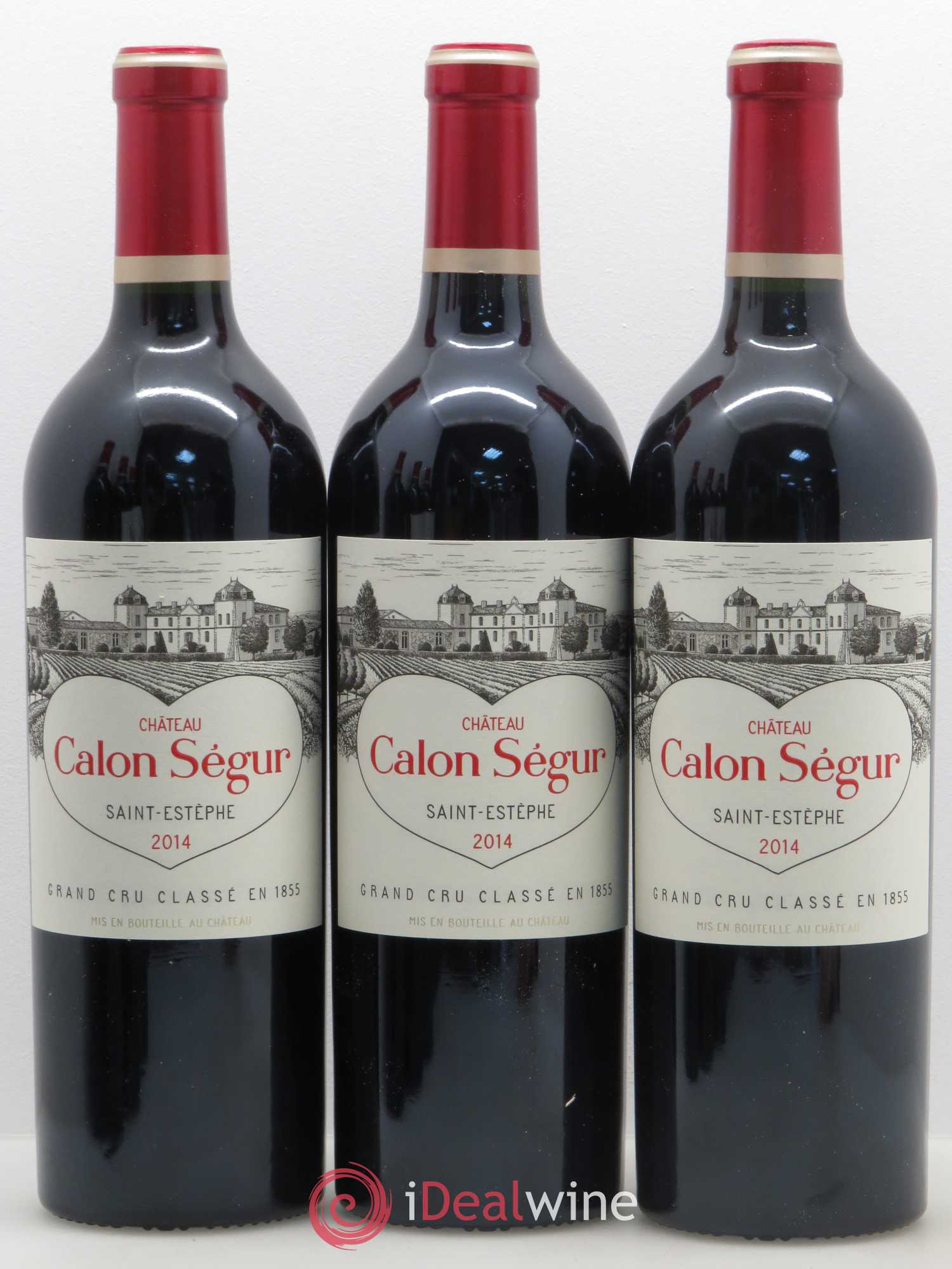 Château Calon Ségur 3ème Grand Cru Classé 2014 - Lot de 12 bouteilles - 1