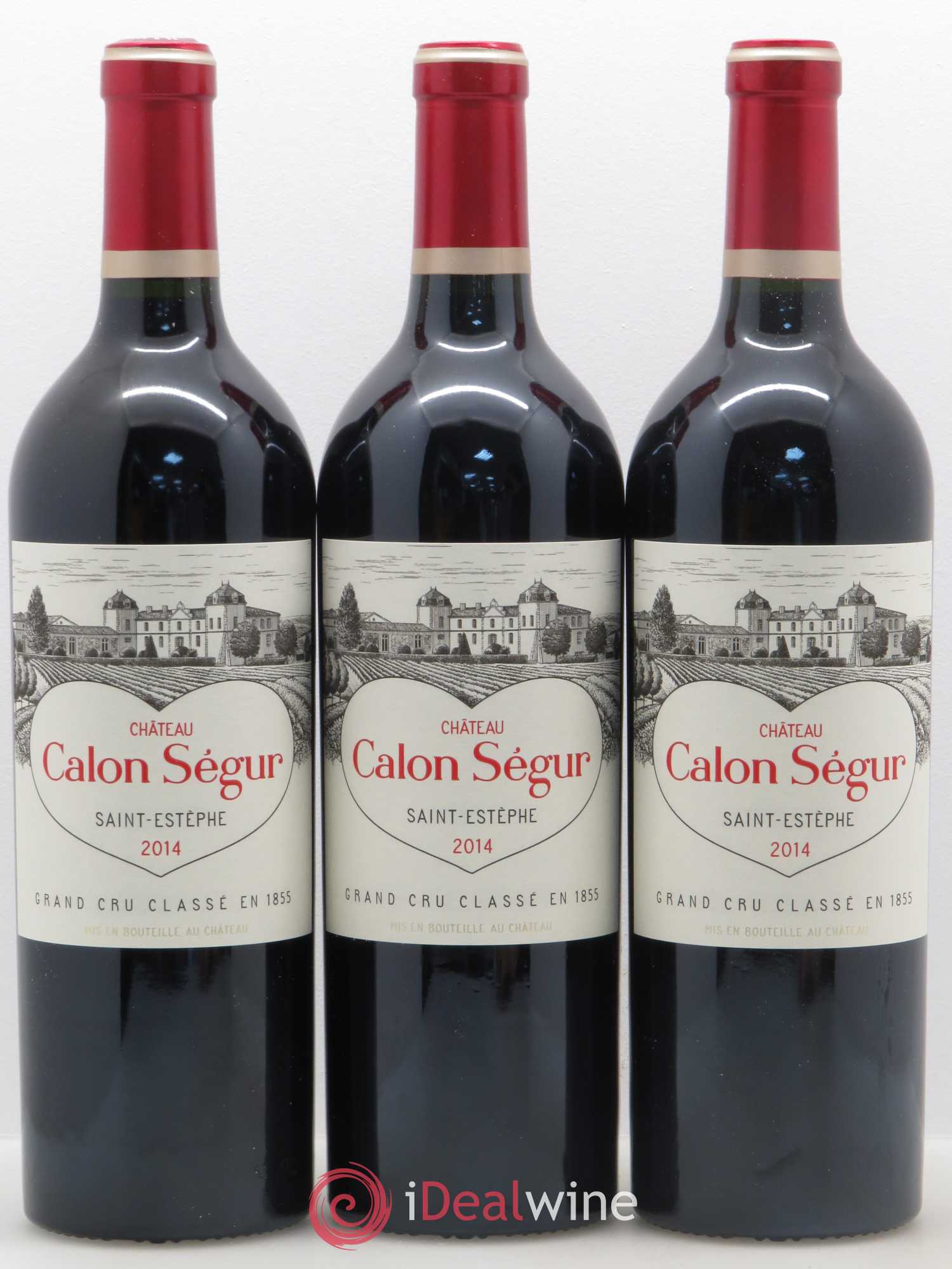 Château Calon Ségur 3ème Grand Cru Classé 2014 - Lot de 12 bouteilles - 3