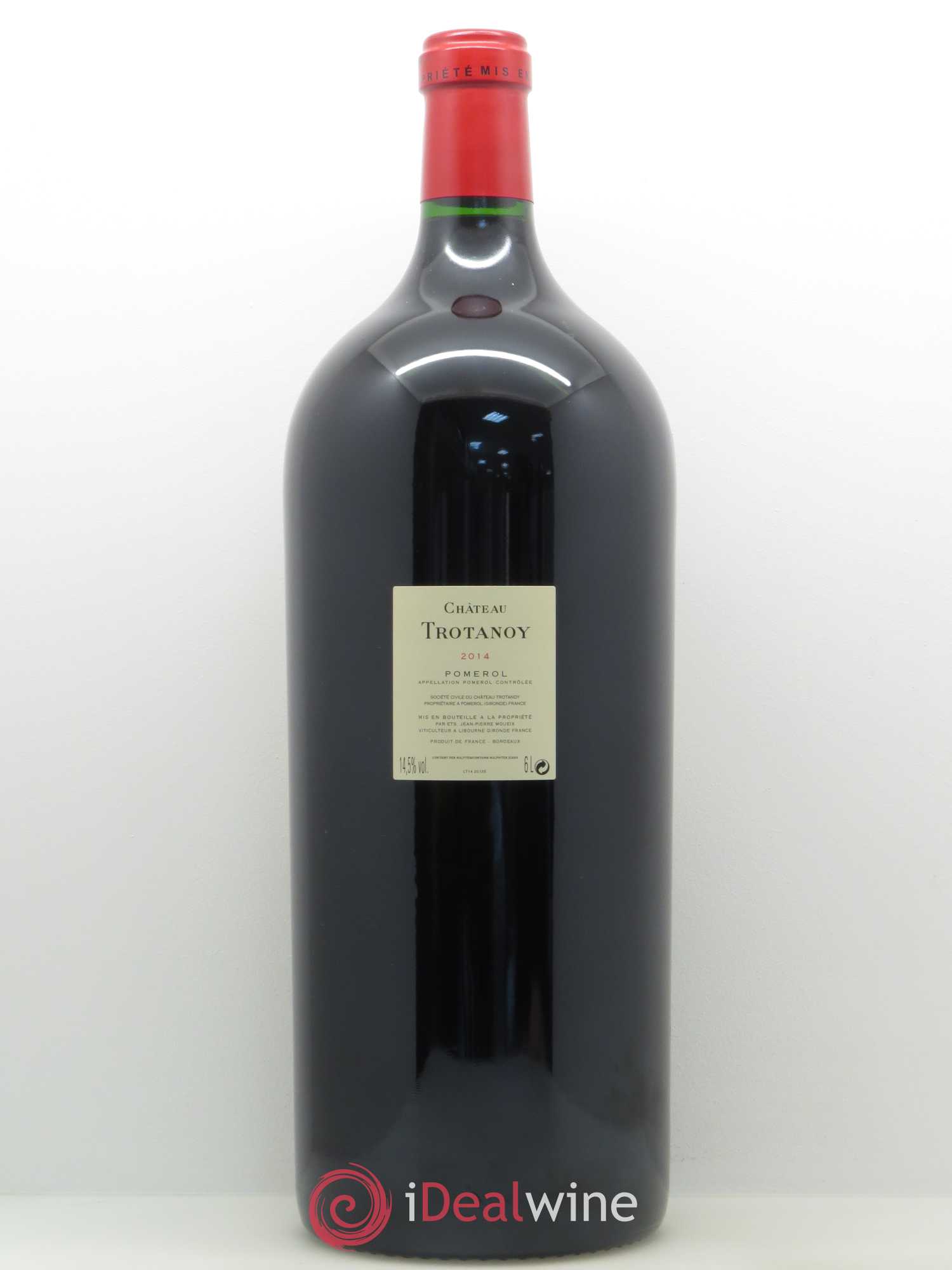 Château Trotanoy 2014 - Lot de 1 impériale - 1