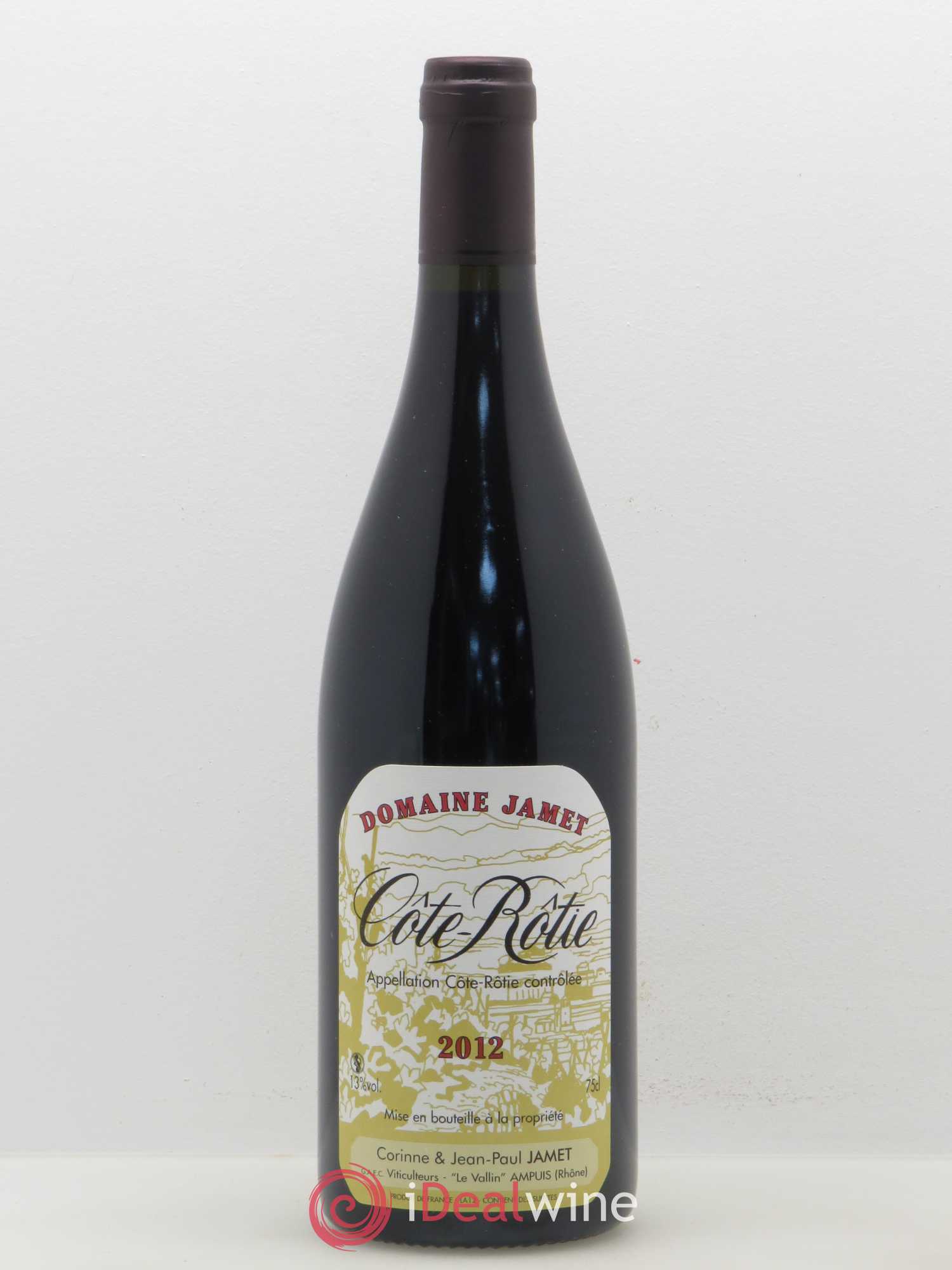 Côte-Rôtie Jamet (Domaine) 2012 - Lot de 1 bouteille - 0