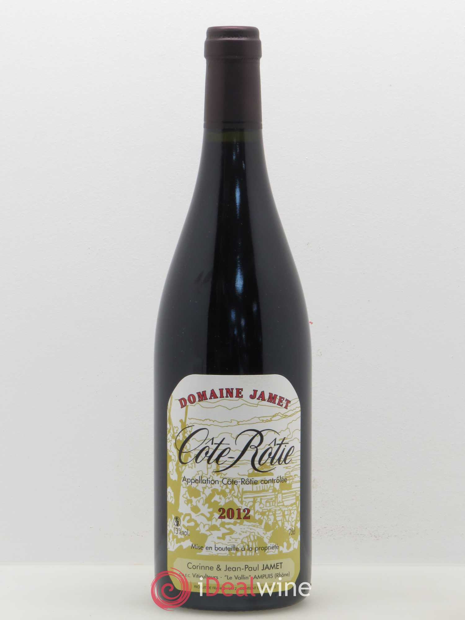Côte-Rôtie Jamet (Domaine) 2012 - Lot de 1 bouteille - 0
