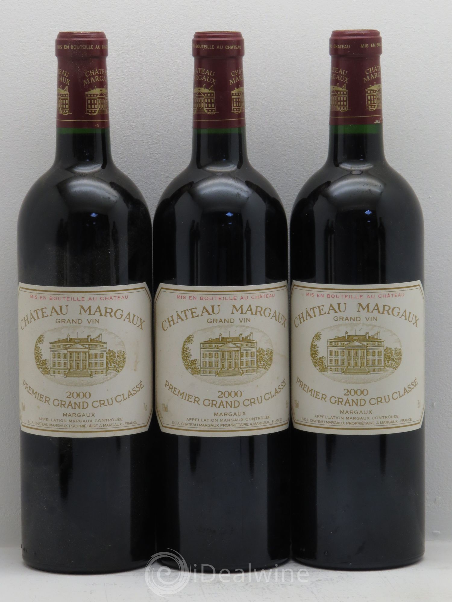 Château Margaux 1er Grand Cru Classé 2000 - Lot de 6 bouteilles - 1