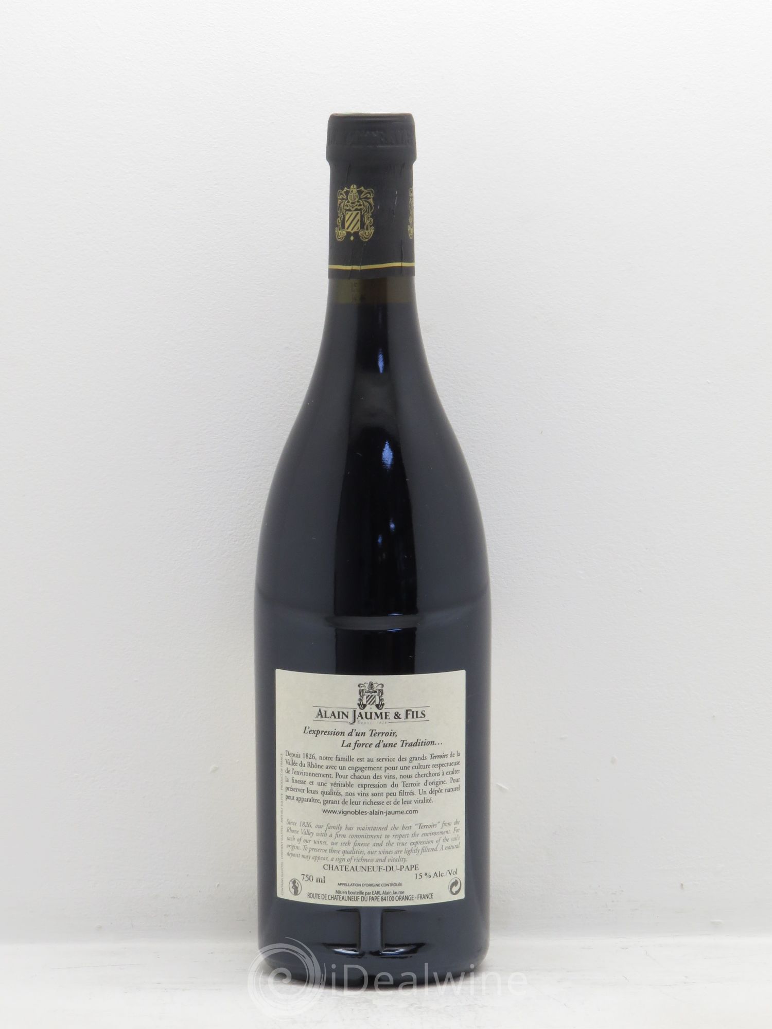 Châteauneuf-du-Pape Vieilles Vignes Grand Veneur (Domaine) 2010 - Lot de 12 bouteilles - 5