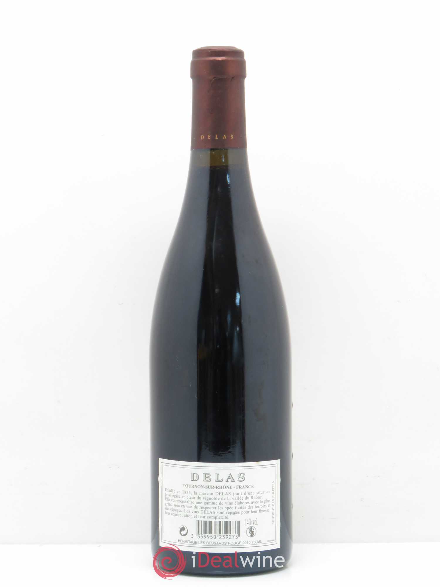 Hermitage Les Bessards Delas Frères 2010 - Lot de 1 bouteille - 1