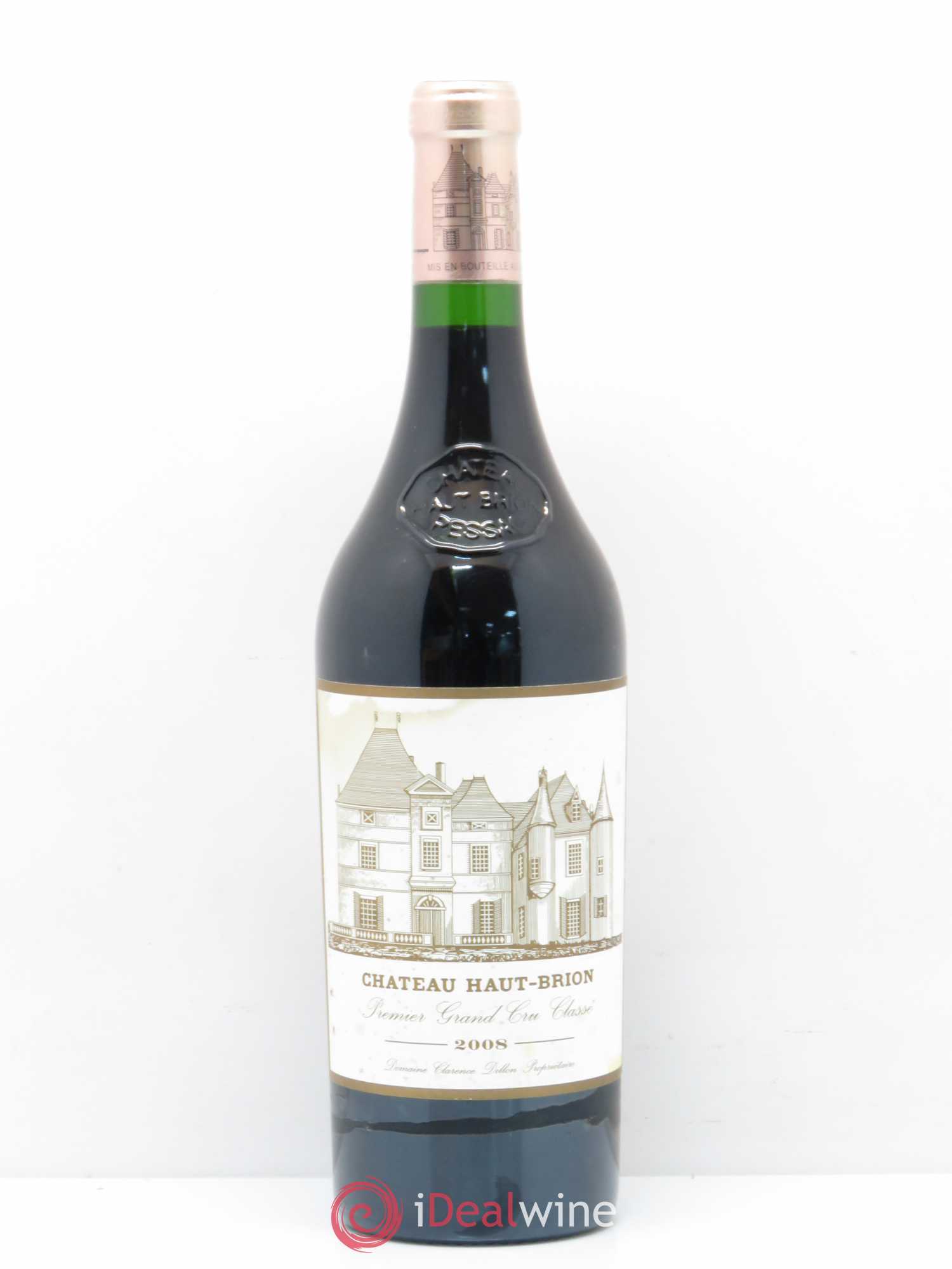 Château Haut Brion 1er Grand Cru Classé 2008 - Lot de 1 bouteille - 0