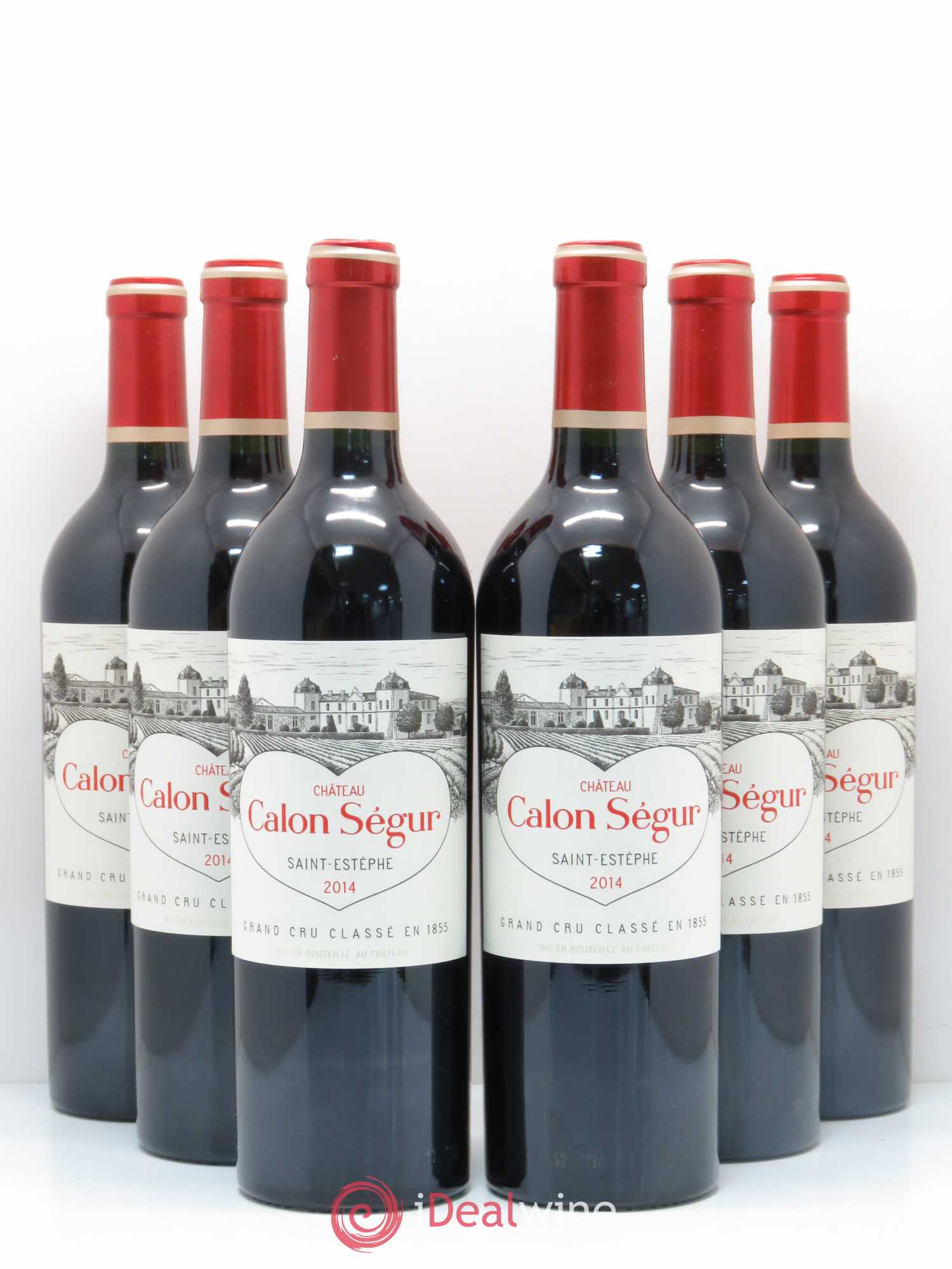 Château Calon Ségur 3ème Grand Cru Classé 2014 - Lot de 6 bouteilles - 0