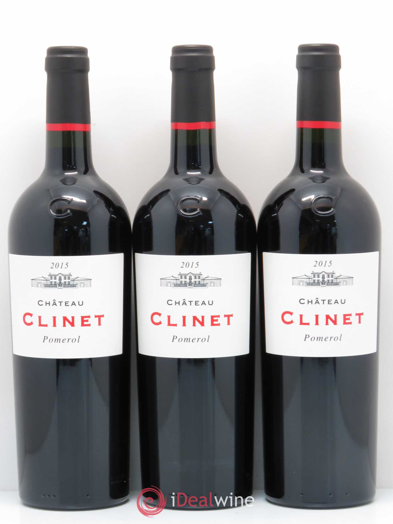 Château Clinet 2015 - Lot de 6 bouteilles - 1
