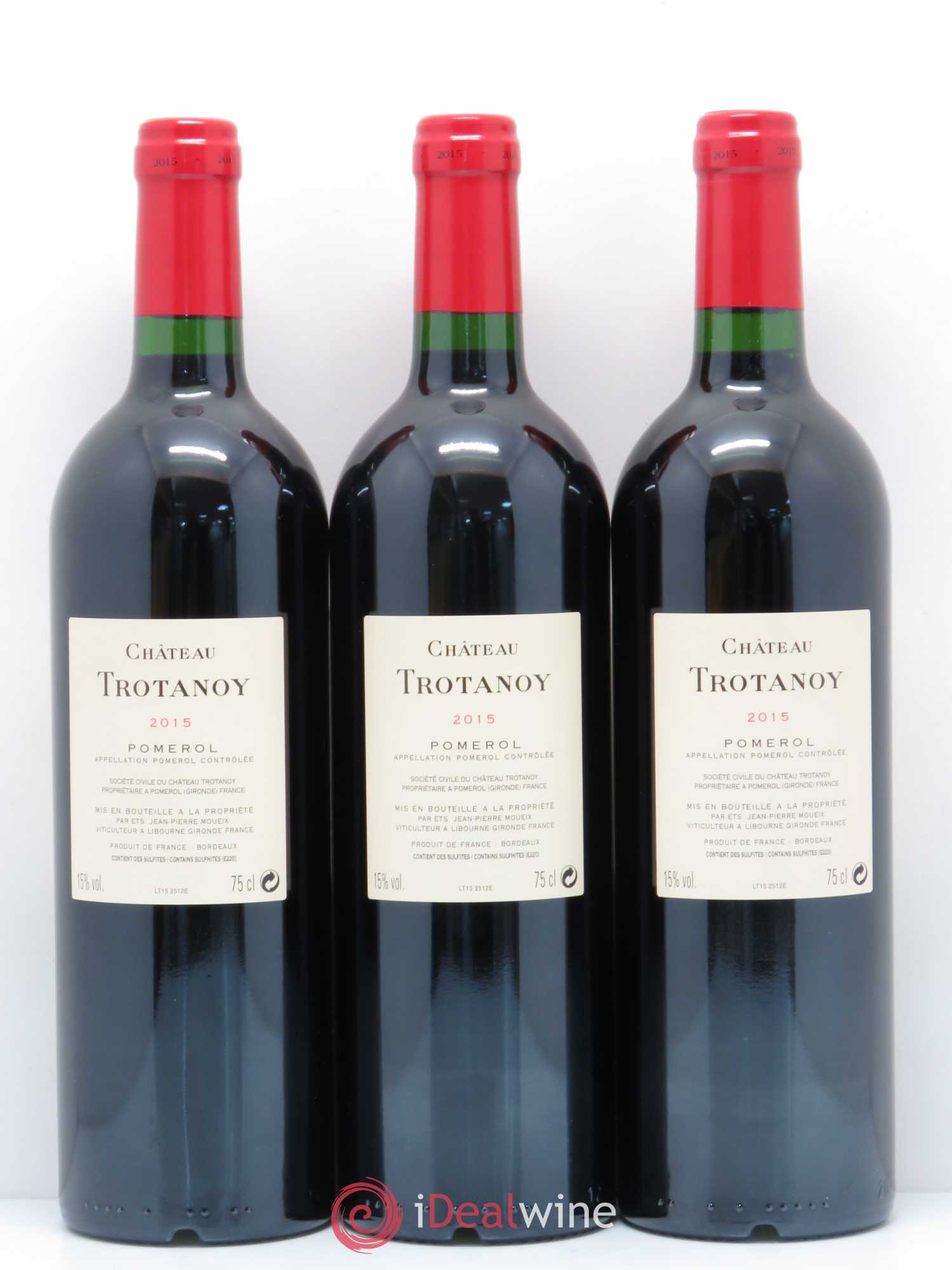 Château Trotanoy 2015 - Lot de 6 bouteilles - 2