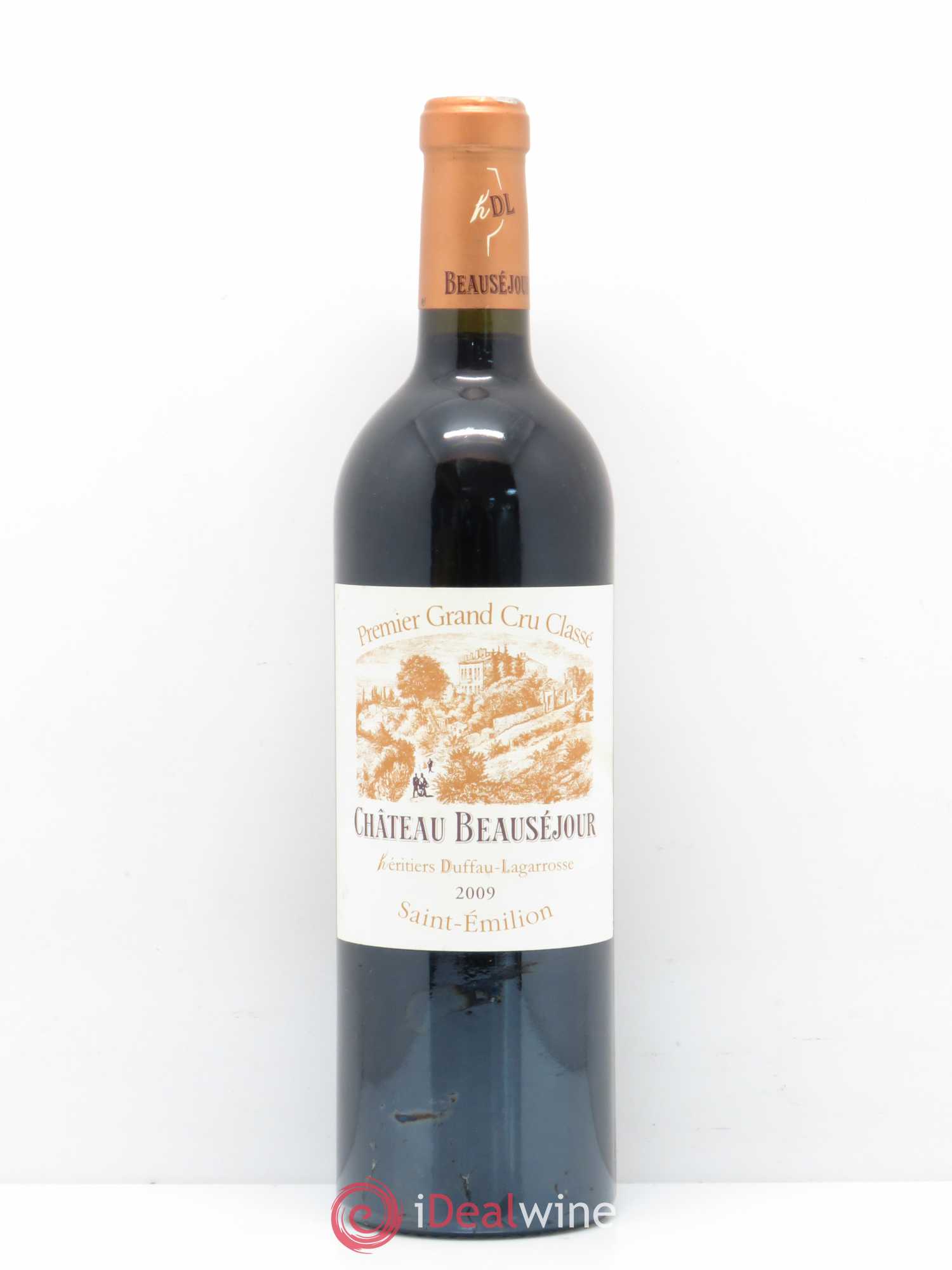 Château Beauséjour (Duffau-Lagarrosse) 1er Grand Cru Classé B 2009 - Lot de 1 bouteille - 0