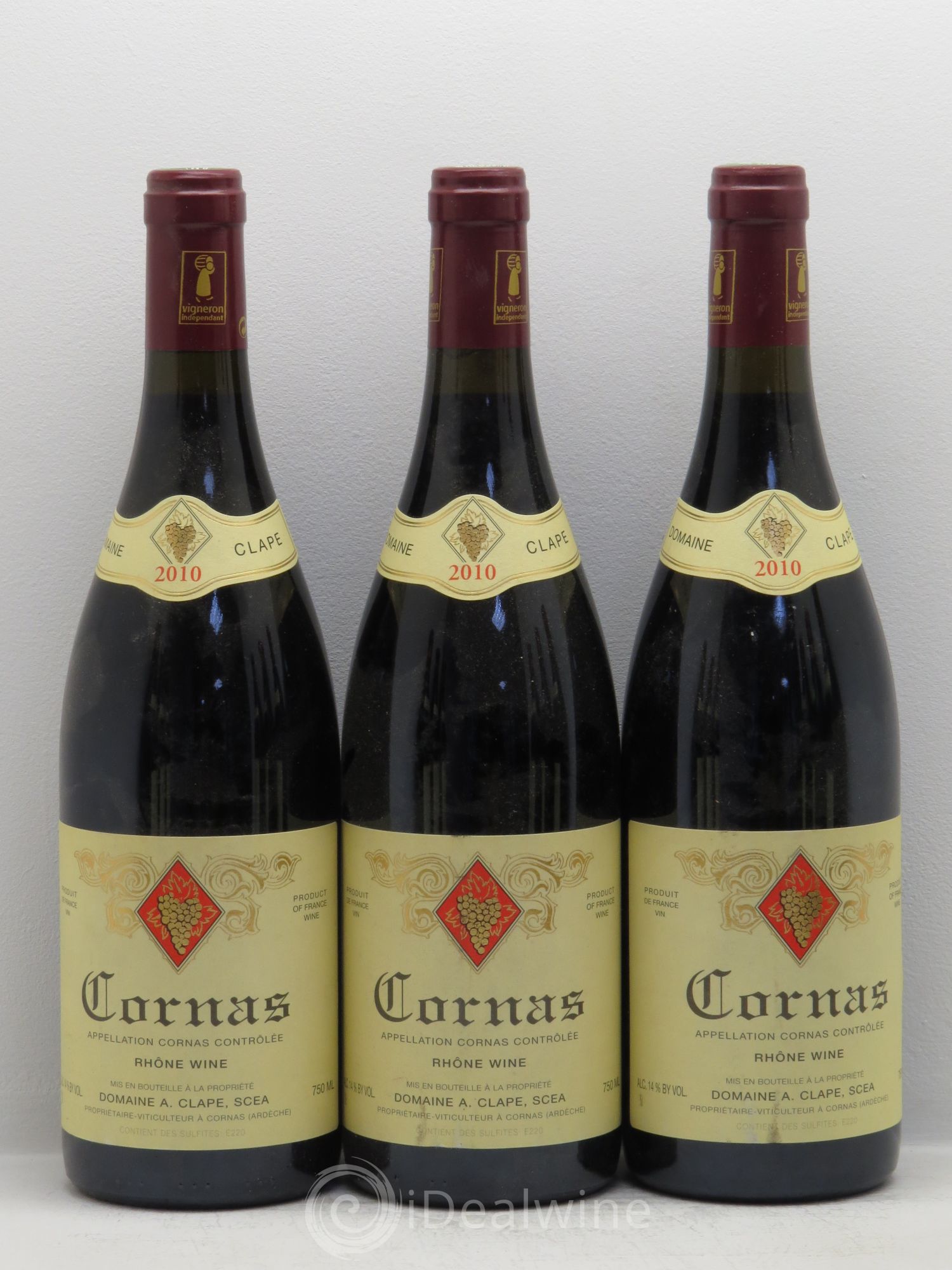 Cornas Auguste Clape 2010 - Lot de 12 bouteilles - 2