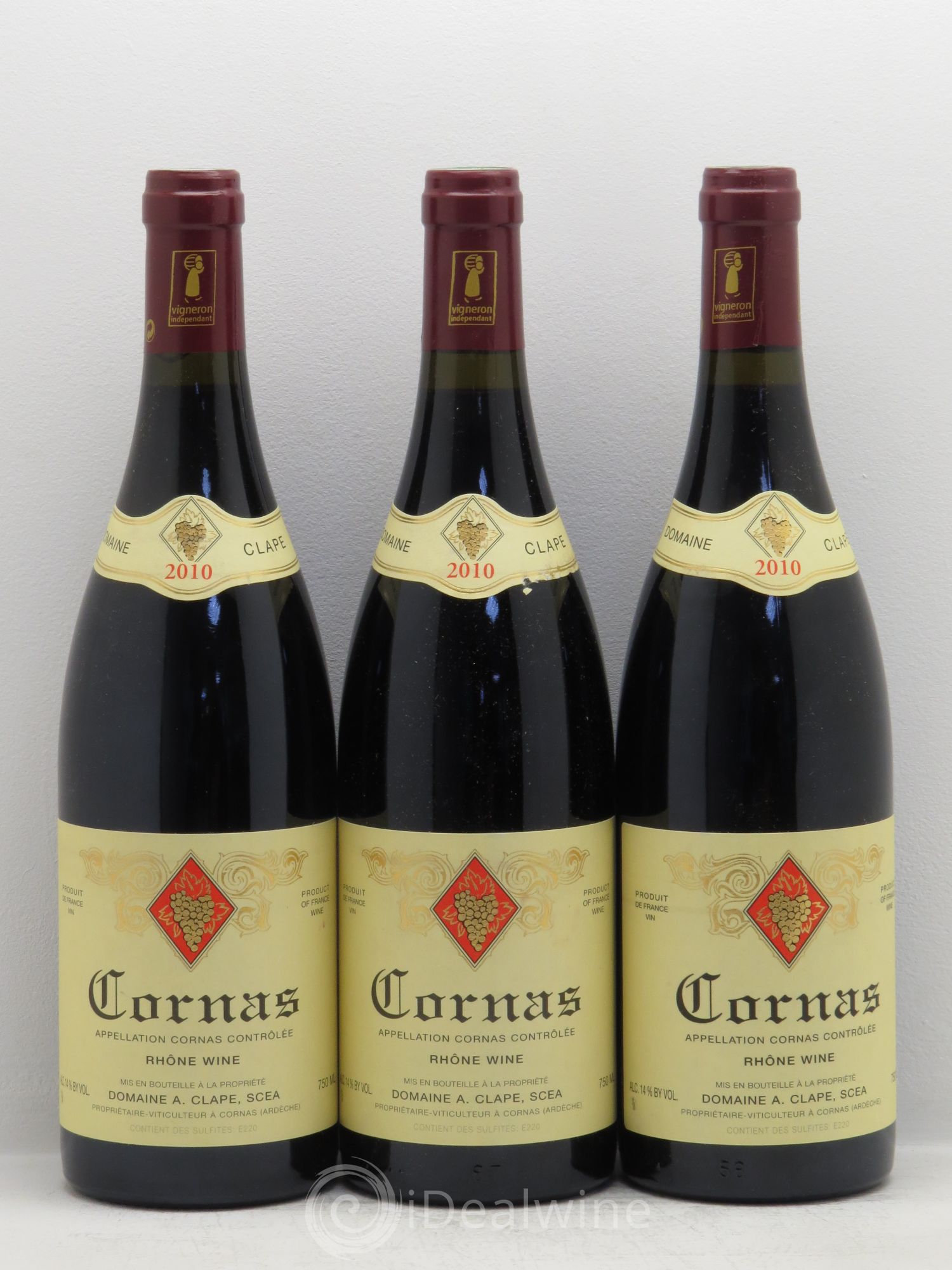 Cornas Auguste Clape 2010 - Lot de 12 bouteilles - 4
