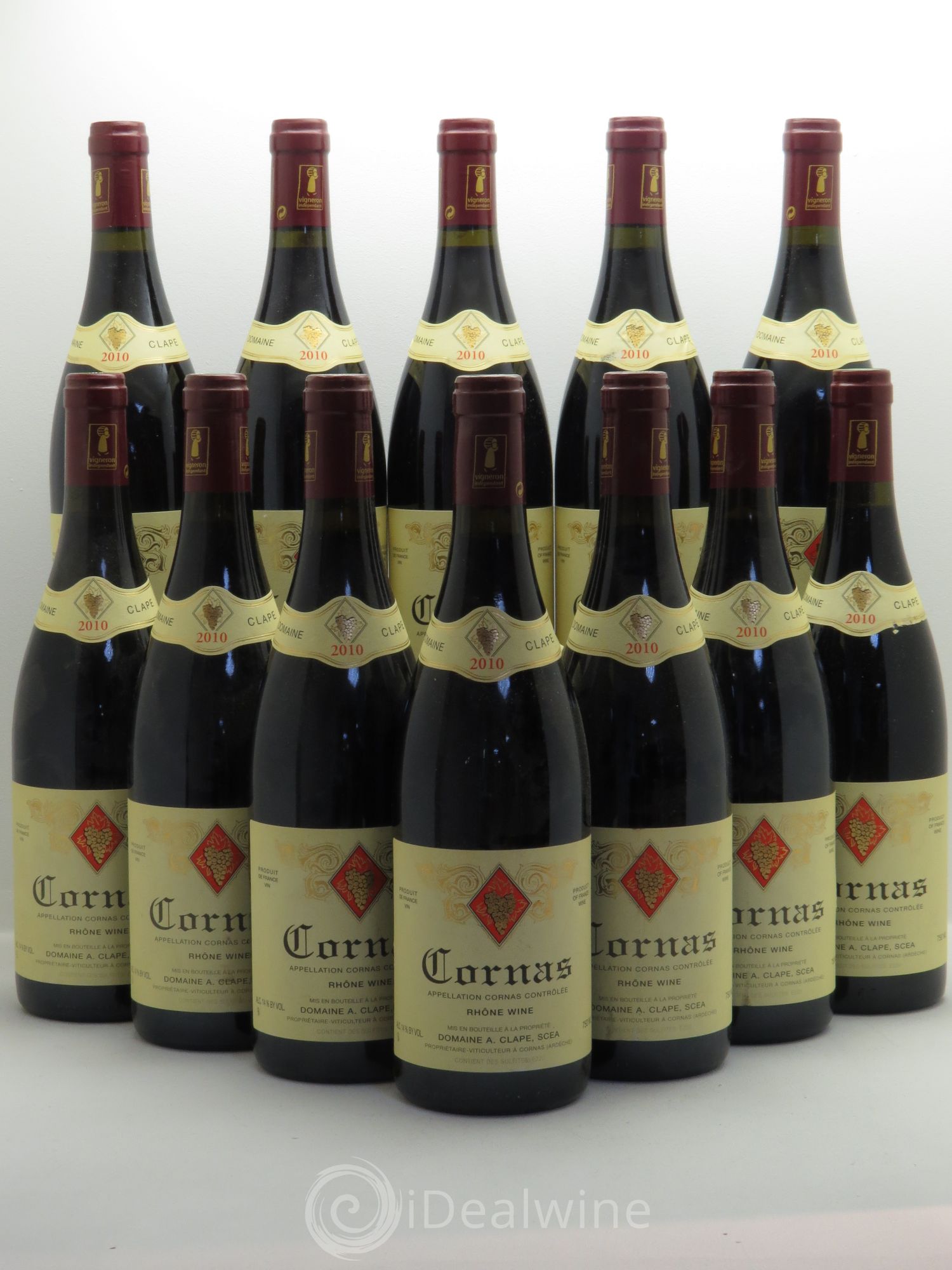 Cornas Auguste Clape 2010 - Lot de 12 bouteilles - 0