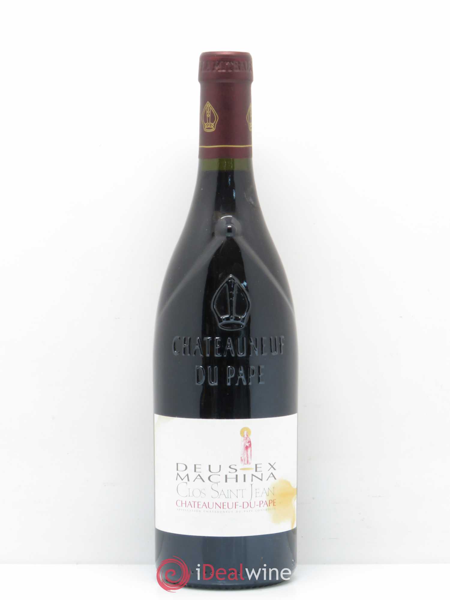 Châteauneuf-du-Pape Clos Saint-Jean Deus Ex Machina Pascal et Vincent Maurel 2010 - Lot de 1 bouteille - 0