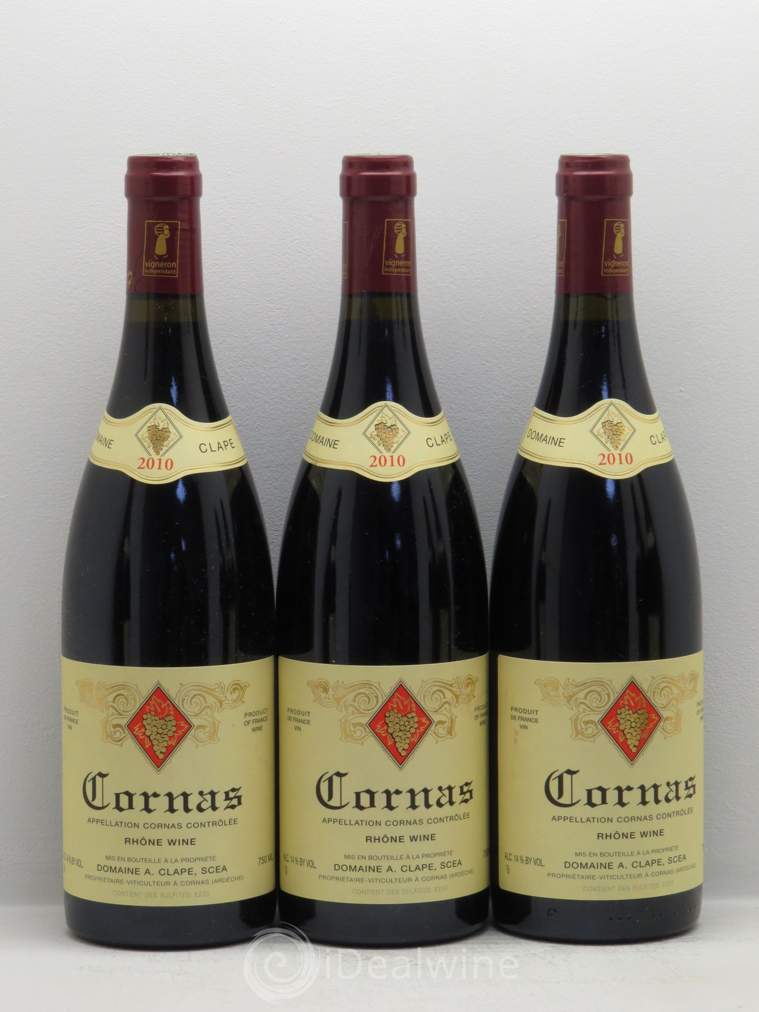 Cornas Auguste Clape 2010 - Lot de 12 bouteilles - 3