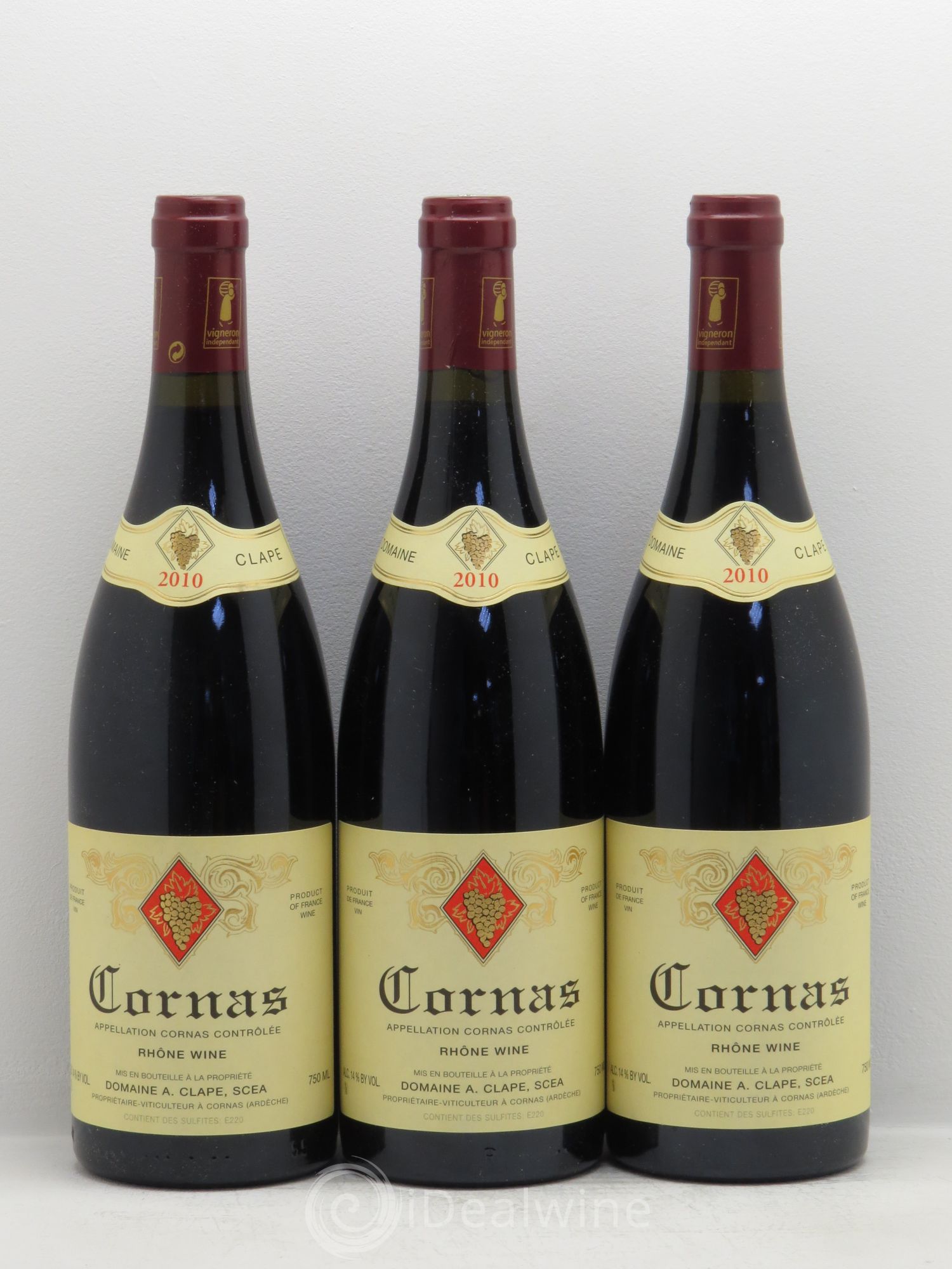 Cornas Auguste Clape 2010 - Lot de 12 bouteilles - 4