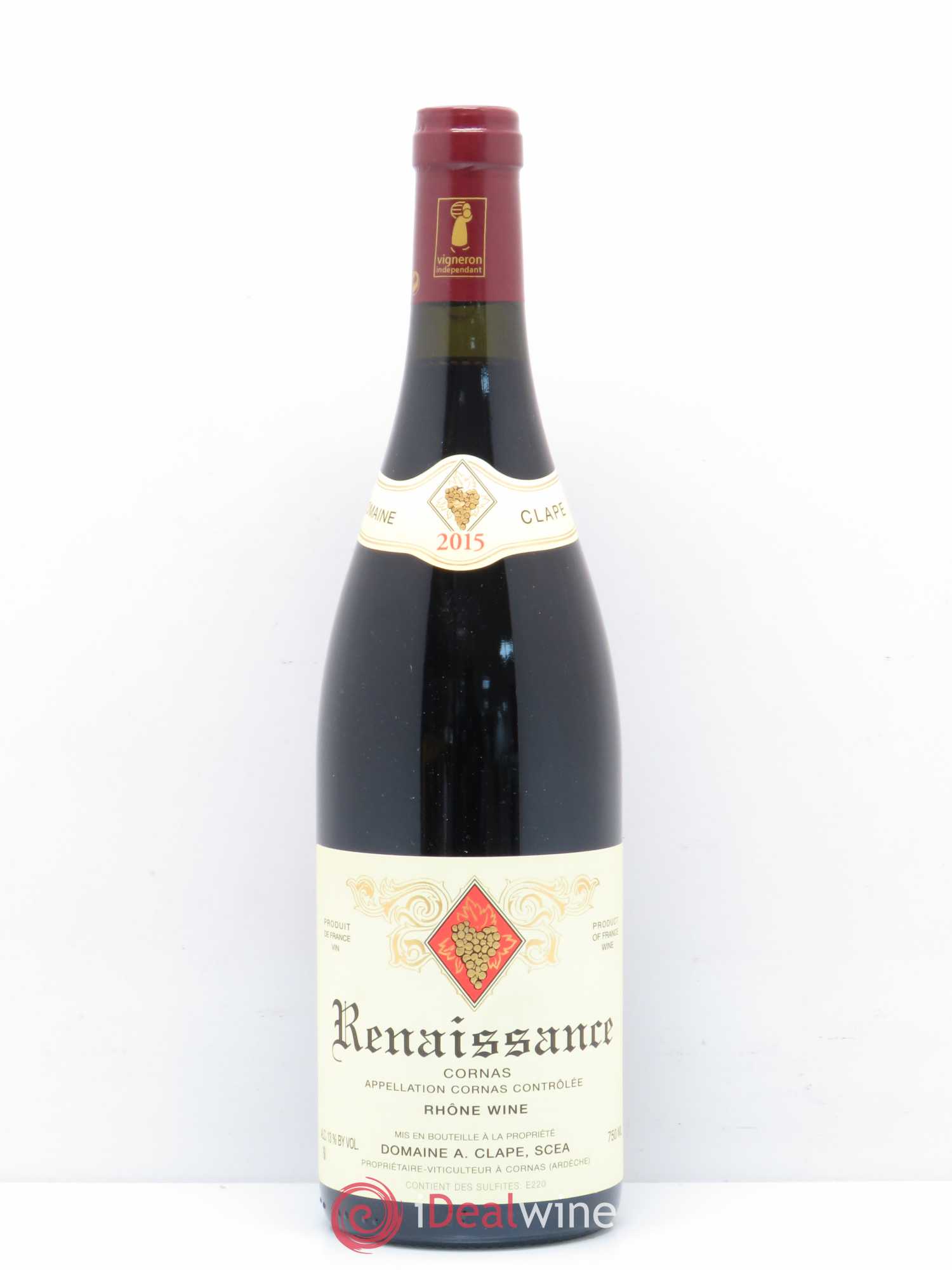 Cornas Renaissance Auguste Clape 2015 - Posten von 1 Flasche - 0
