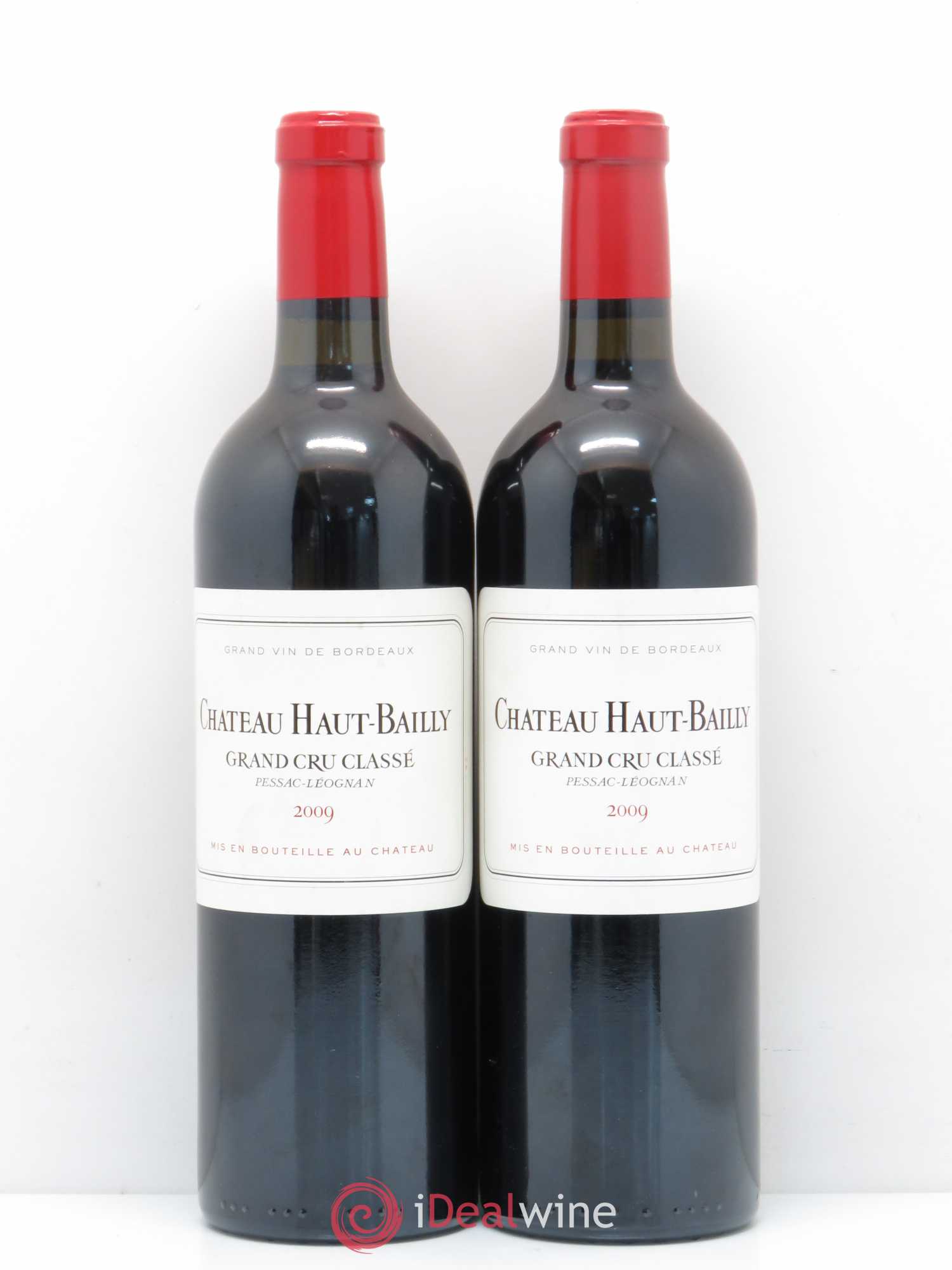 Château Haut-Bailly Cru Classé de Graves 2009 - Lot de 2 bouteilles - 0