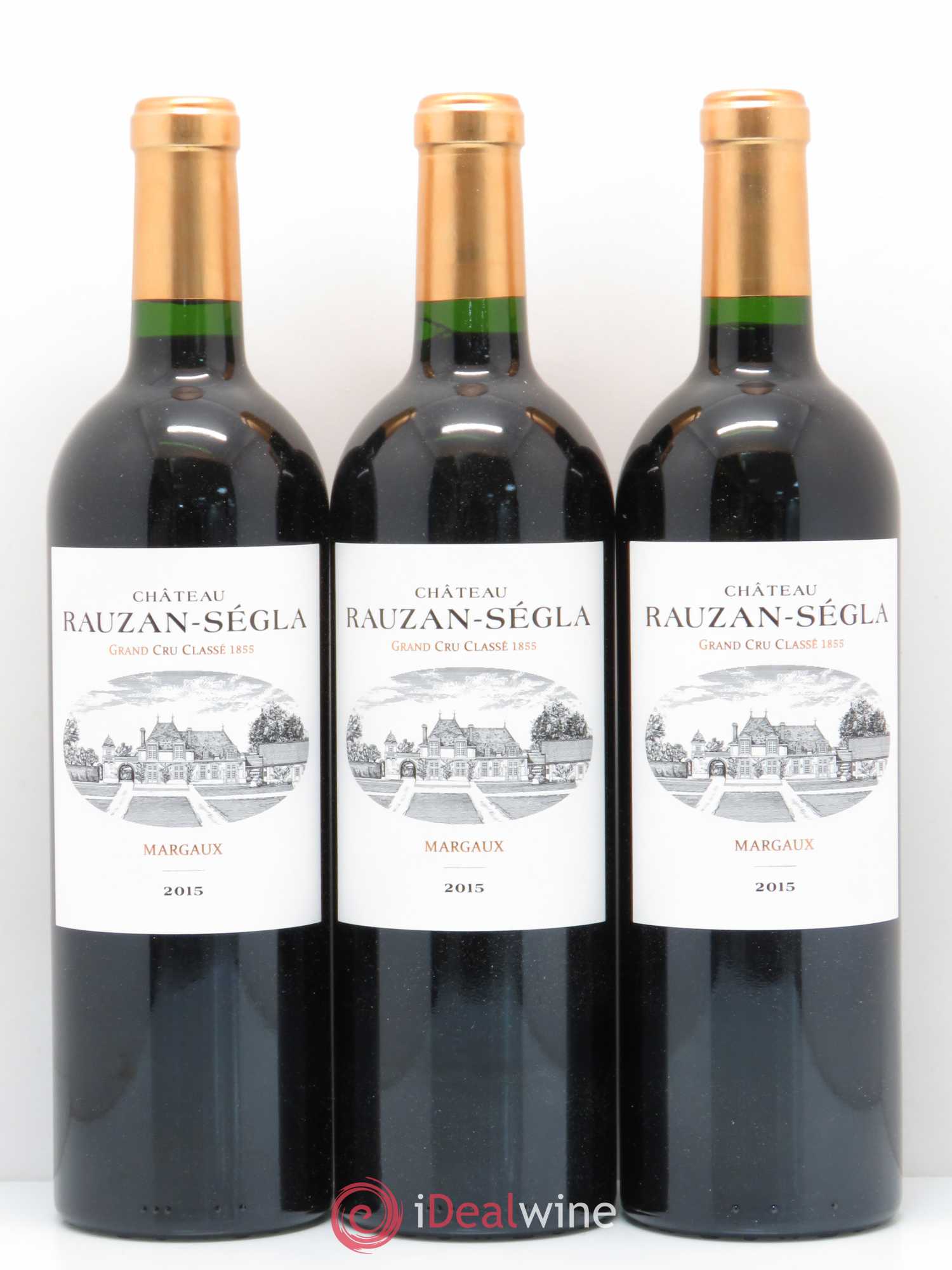 Château Rauzan Ségla Grand Cru Classé 2015 - Lot de 6 bouteilles - 1