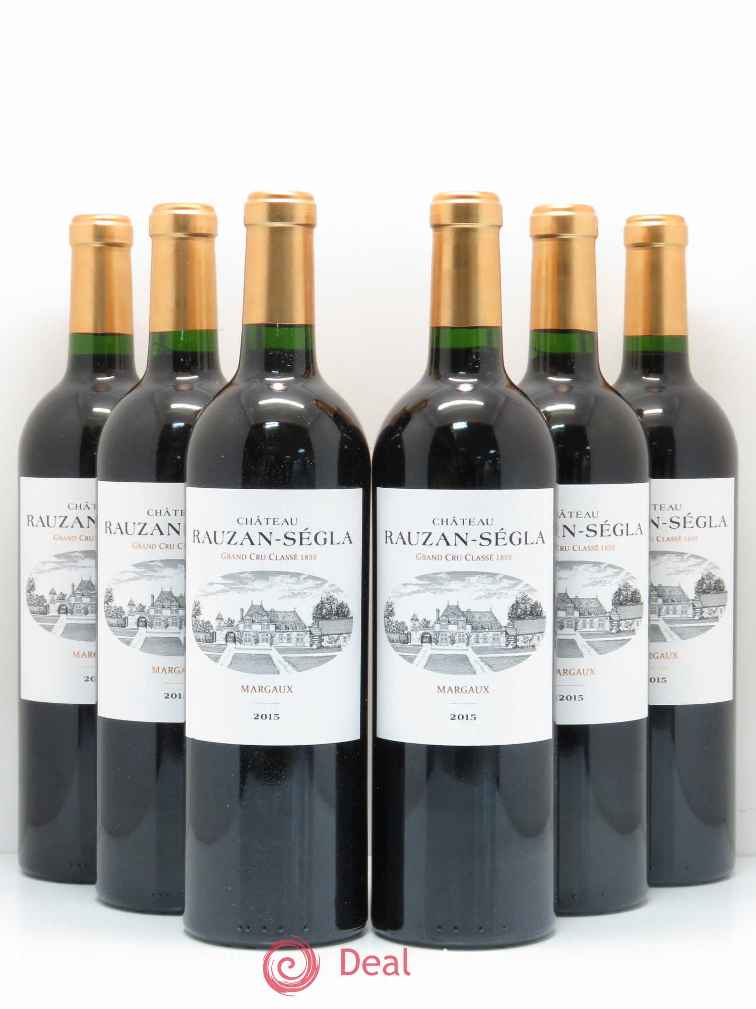 Château Rauzan Ségla Grand Cru Classé 2015 - Lot de 6 bouteilles - 0