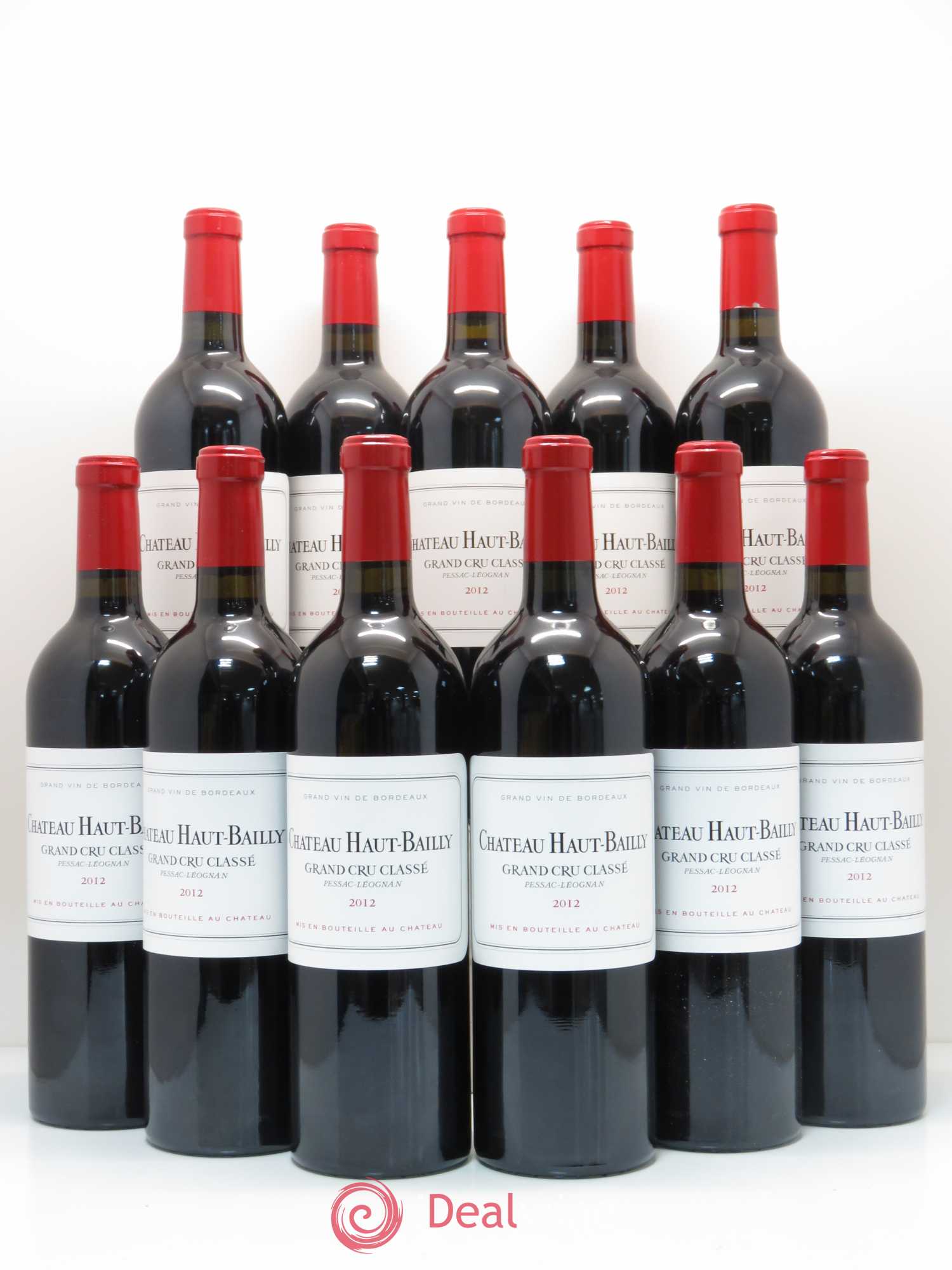 Château Haut-Bailly Cru Classé de Graves 2012 - Lot de 11 bouteilles - 0