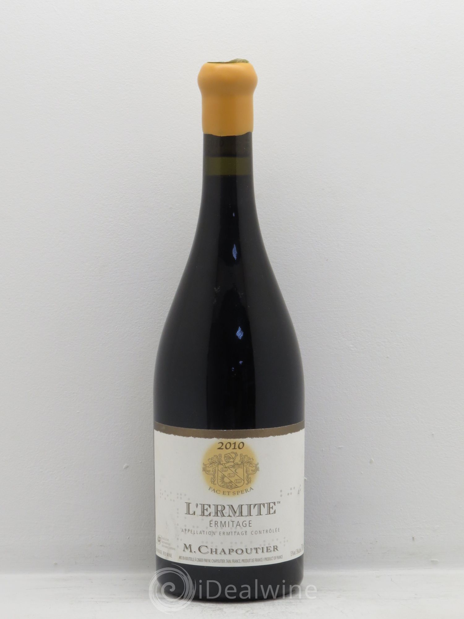 Hermitage Ermitage l'Ermite Chapoutier 2010 - Lot de 1 bouteille - 0