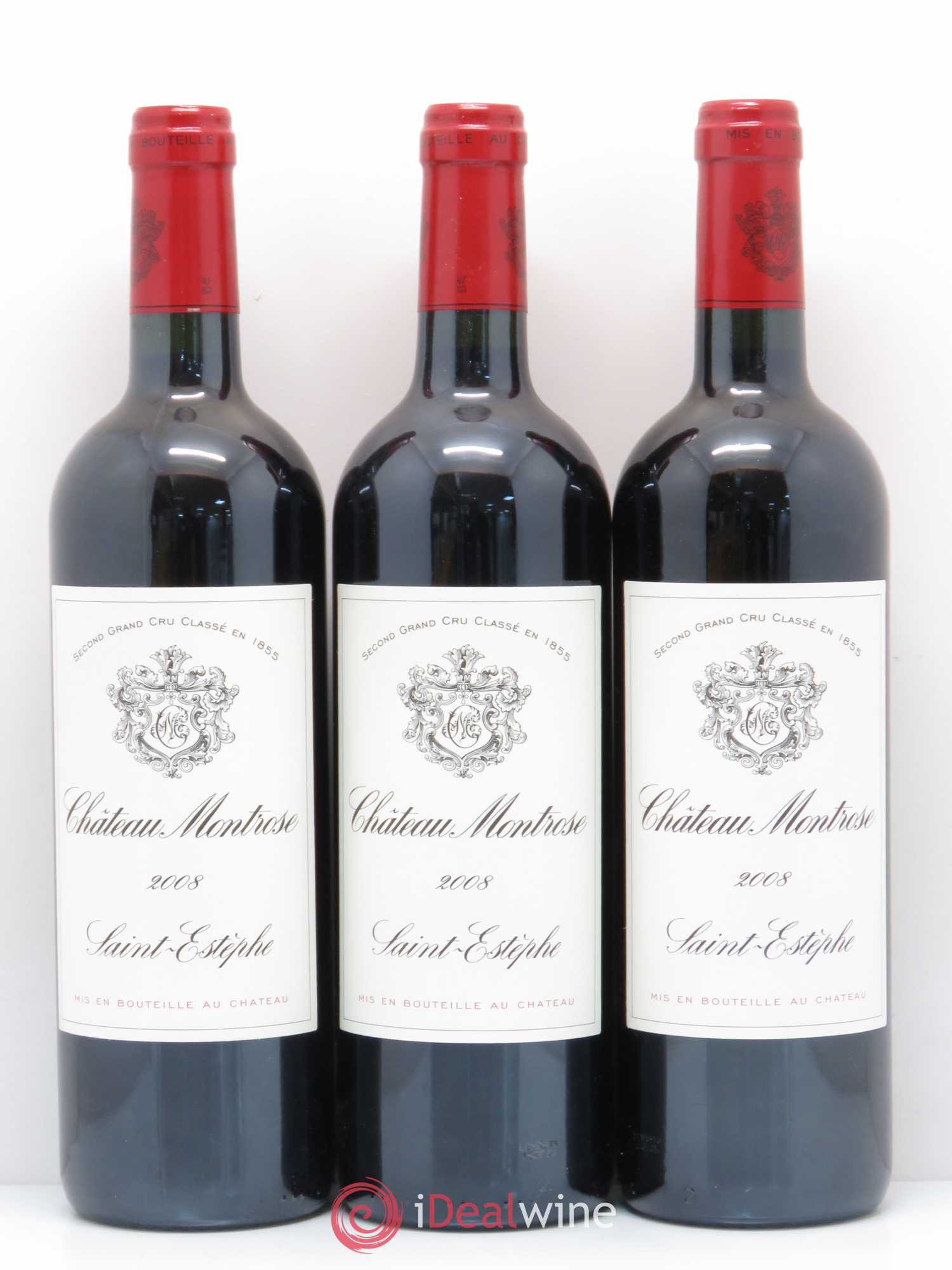 Château Montrose 2ème Grand Cru Classé 2008 - Lot de 6 bouteilles - 1