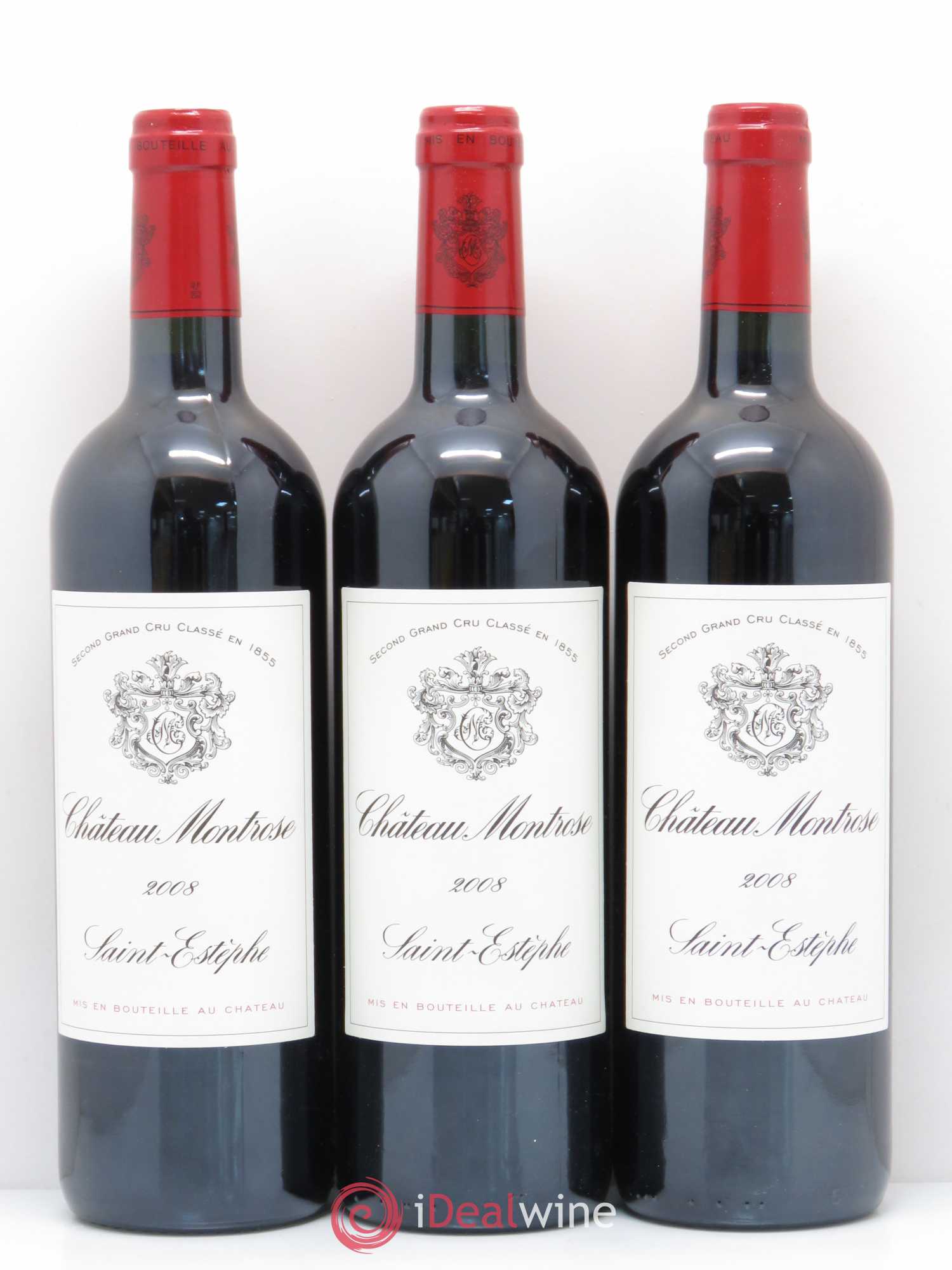 Château Montrose 2ème Grand Cru Classé 2008 - Lot de 6 bouteilles - 2