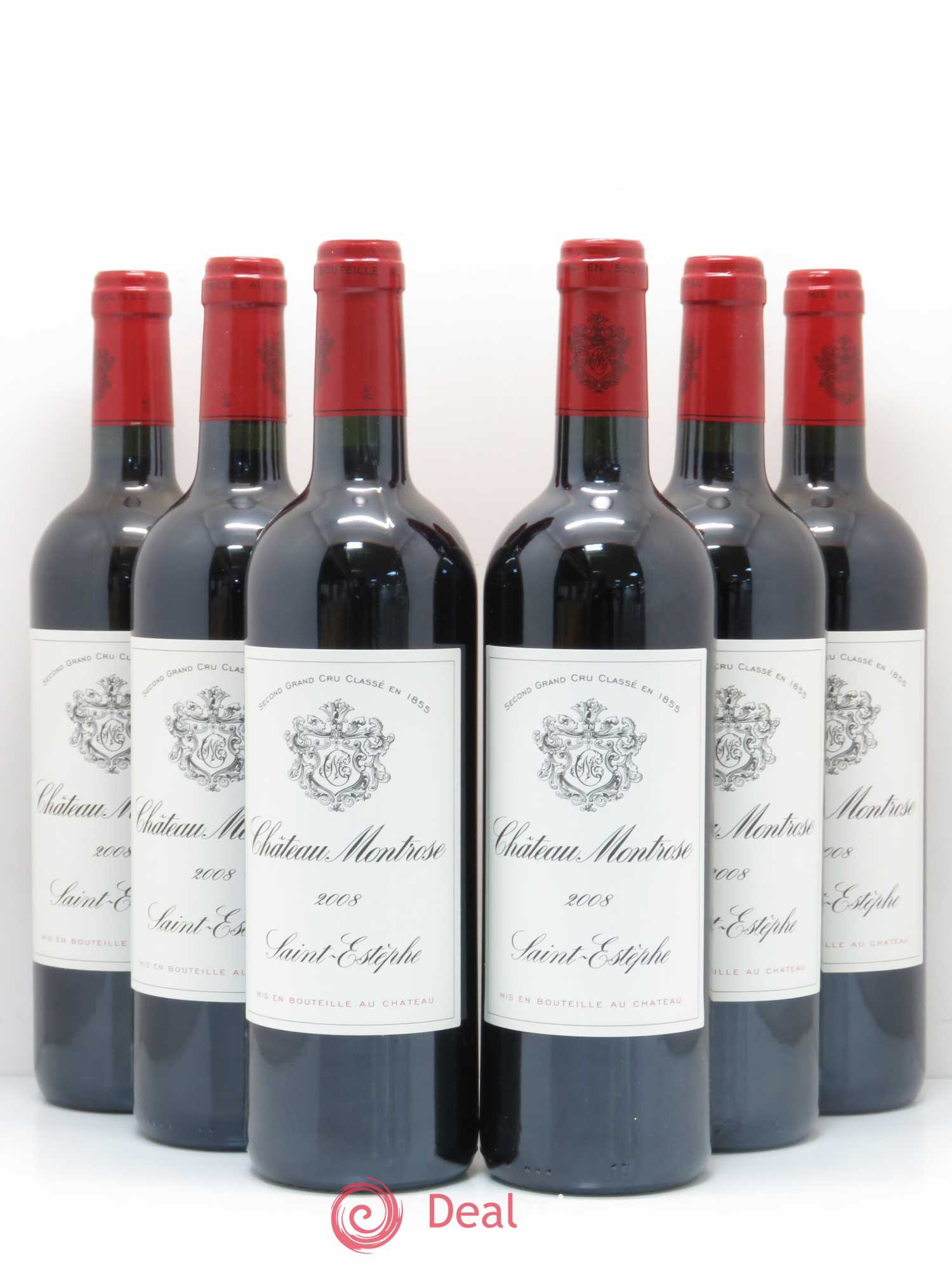 Château Montrose 2ème Grand Cru Classé 2008 - Lot de 6 bouteilles - 0