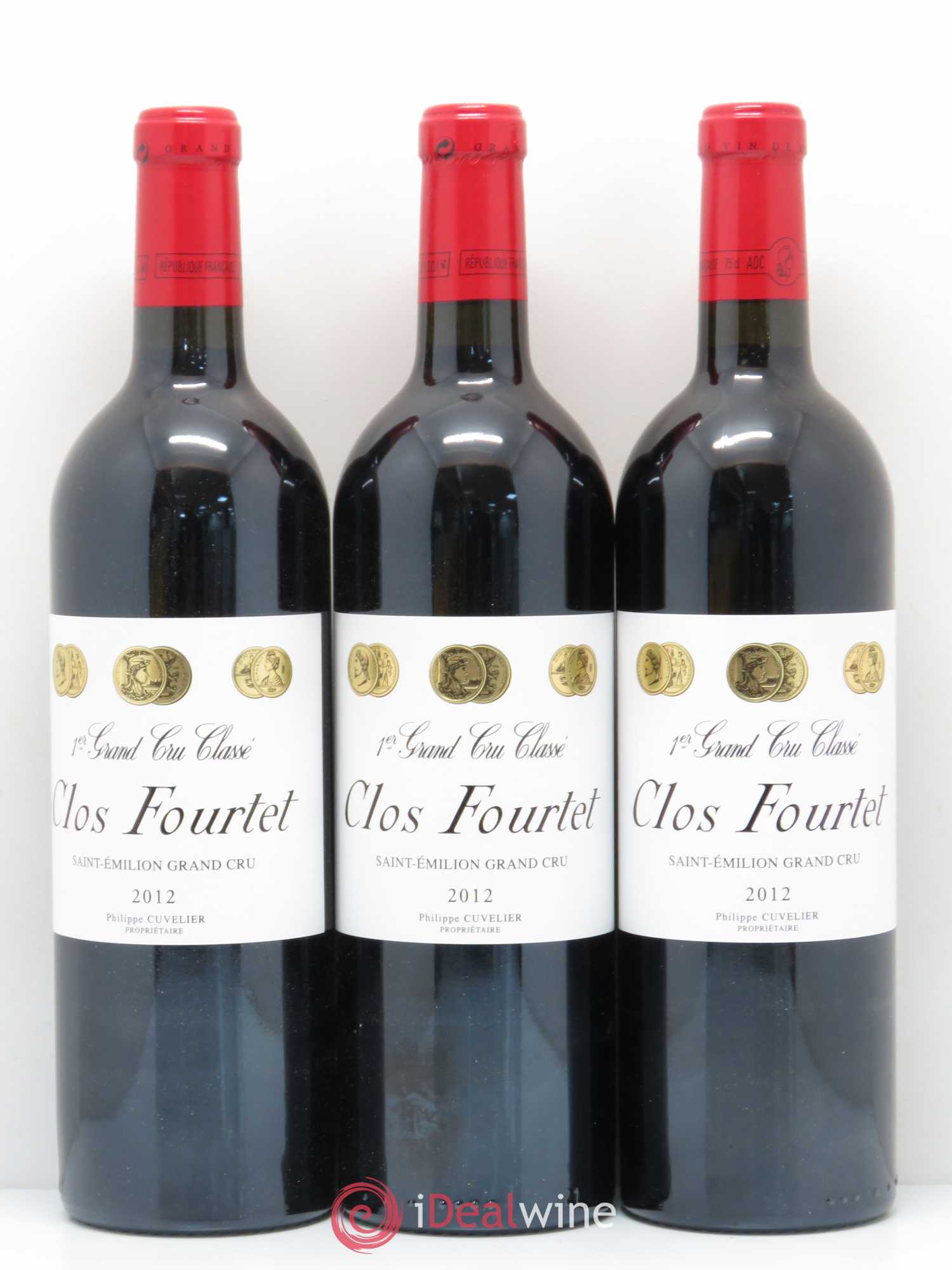 Clos Fourtet 1er Grand Cru Classé B 2012 - Lot de 6 bouteilles - 2