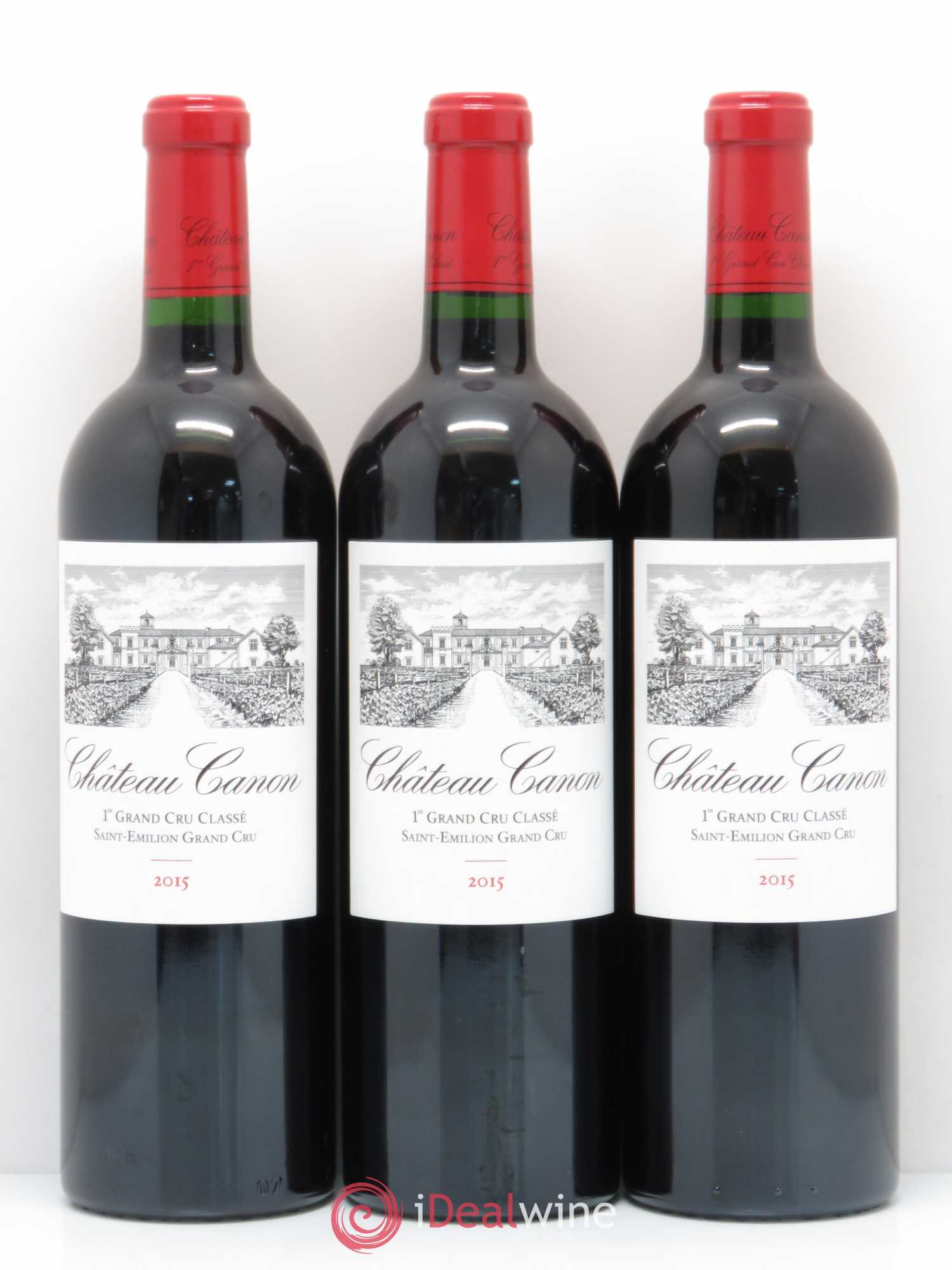Château Canon 1er Grand Cru Classé B 2015 - Lot de 6 bouteilles - 2