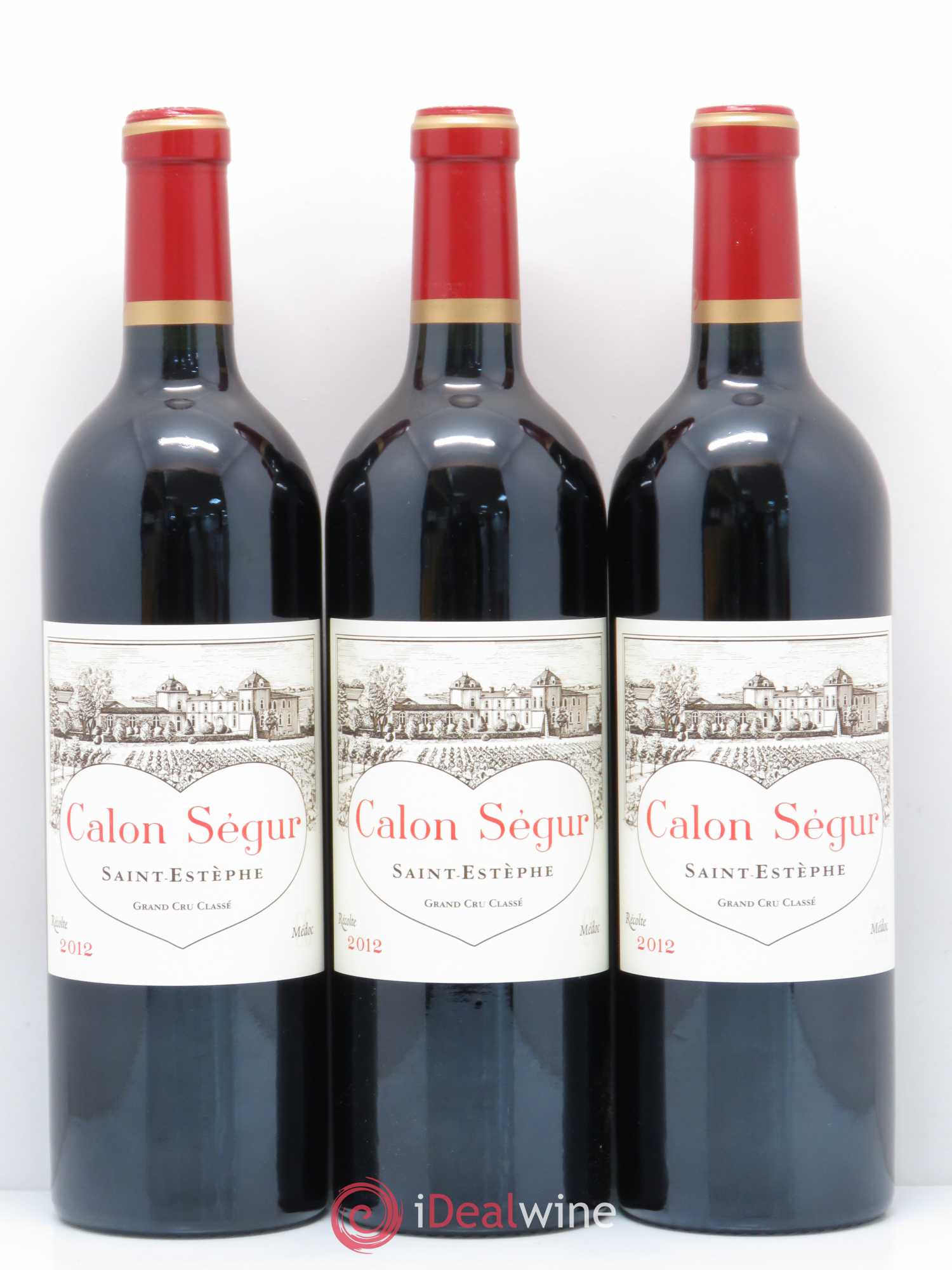Château Calon Ségur 3ème Grand Cru Classé 2012 - Lot de 12 bouteilles - 2