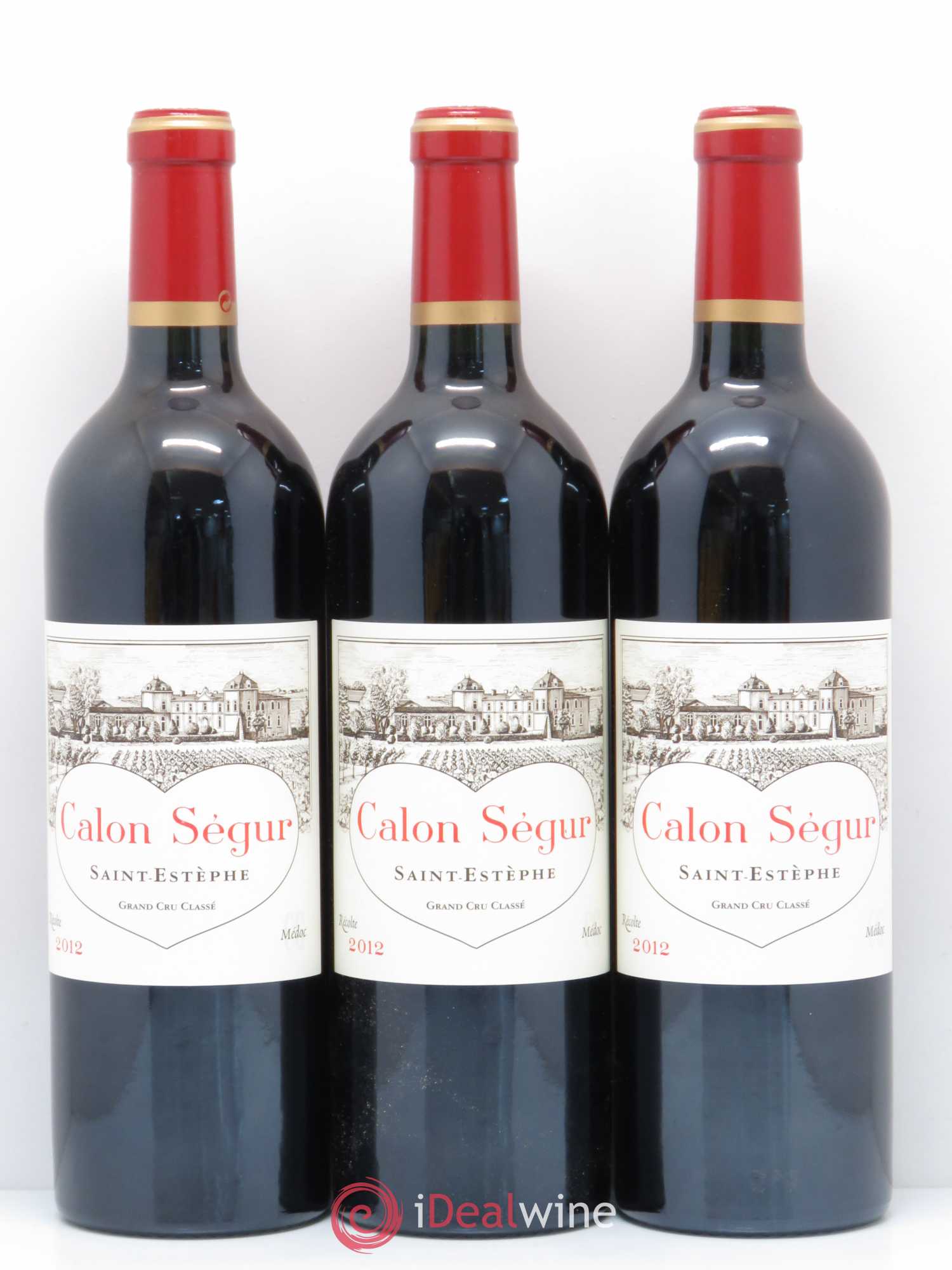Château Calon Ségur 3ème Grand Cru Classé 2012 - Lot de 12 bouteilles - 3