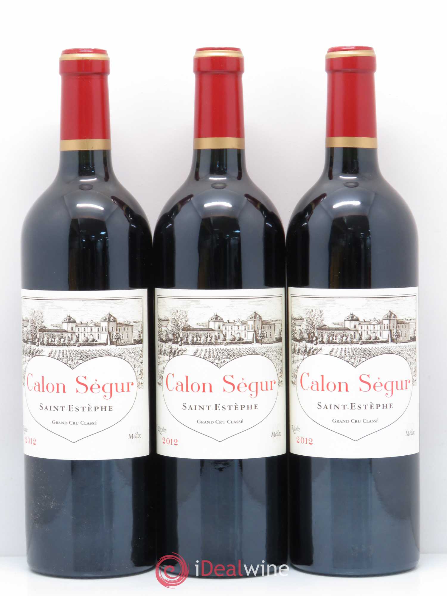 Château Calon Ségur 3ème Grand Cru Classé 2012 - Lot de 12 bouteilles - 4