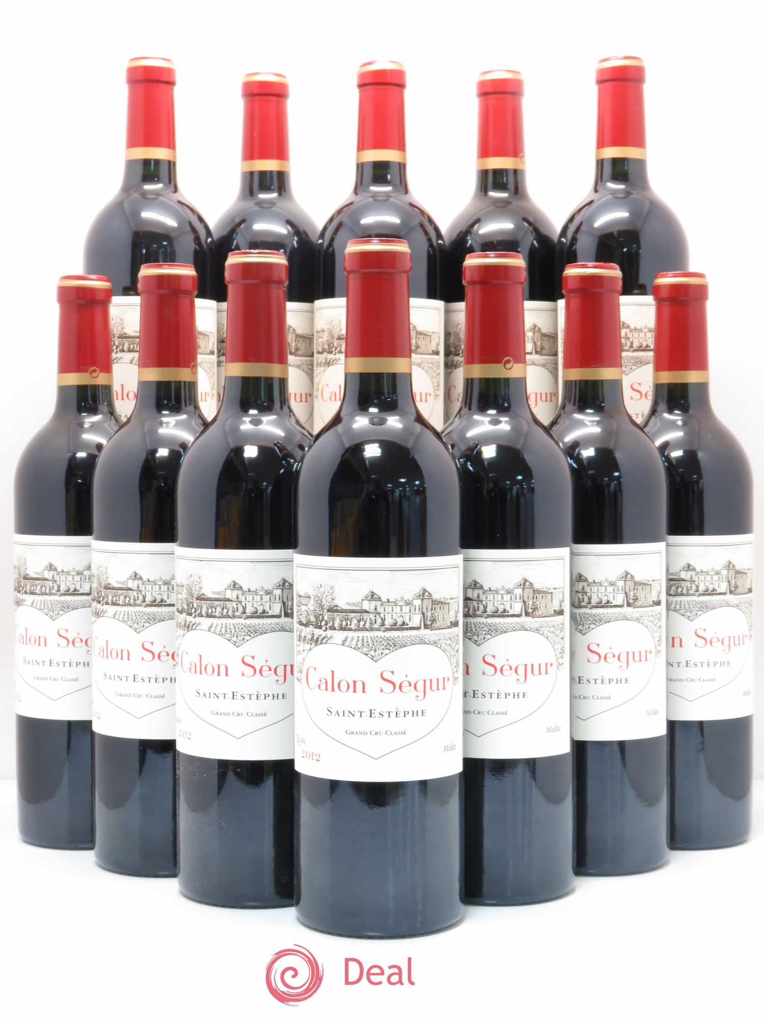 Château Calon Ségur 3ème Grand Cru Classé 2012 - Lot de 12 bouteilles - 0