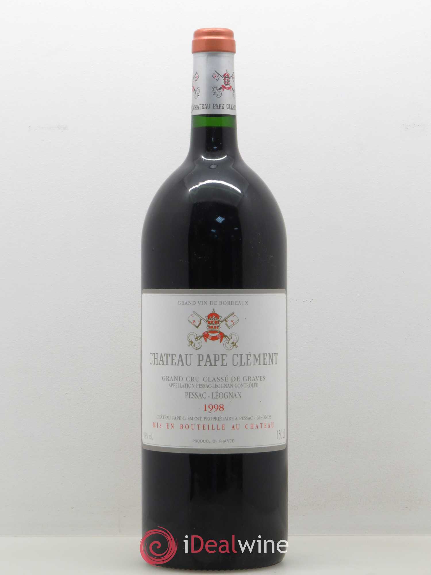 Château Pape Clément Cru Classé de Graves 1998 - Lot de 1 magnum - 0