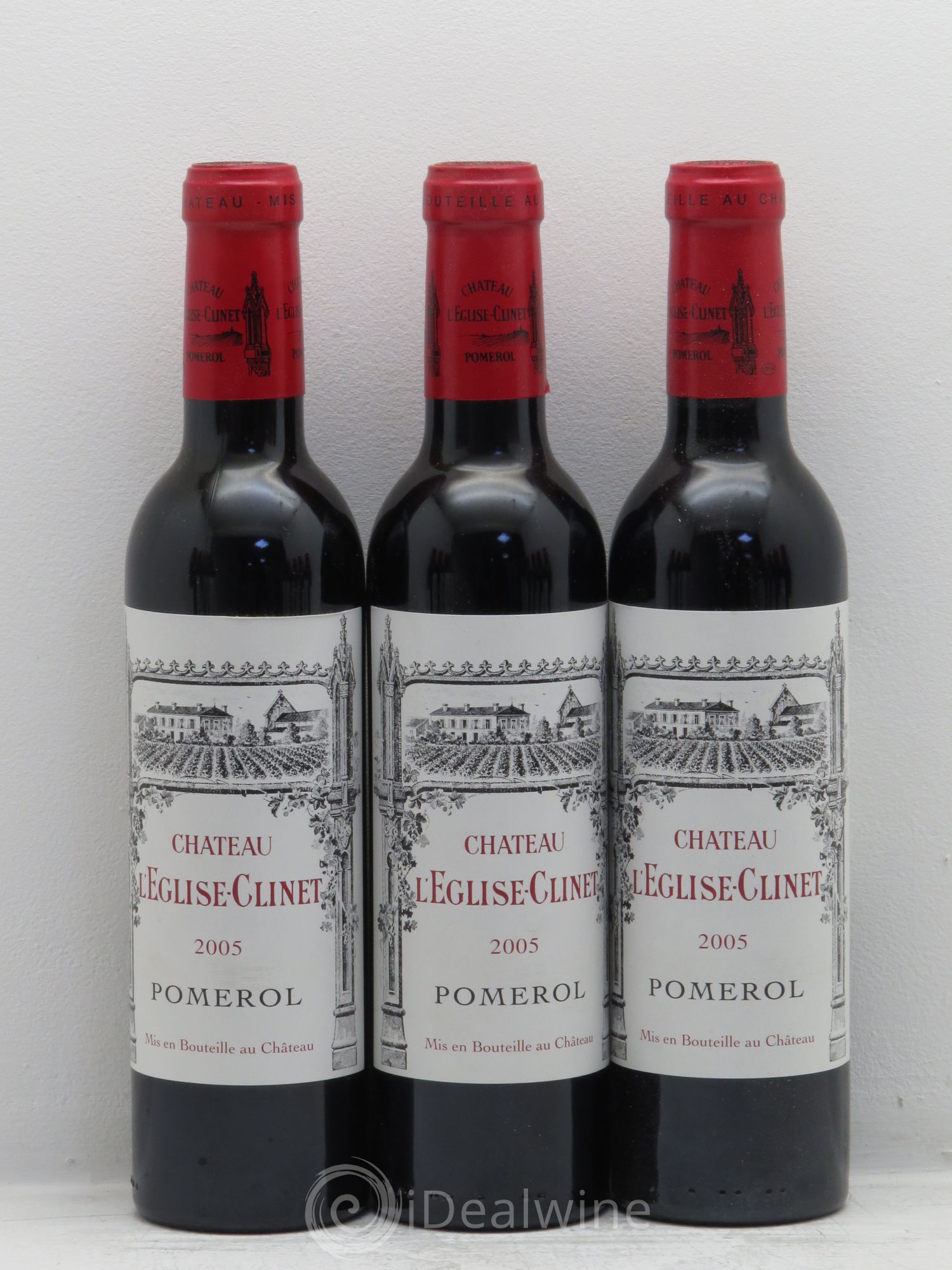 Château l' Église Clinet 2005 - Lot de 12 demi bouteilles - 1