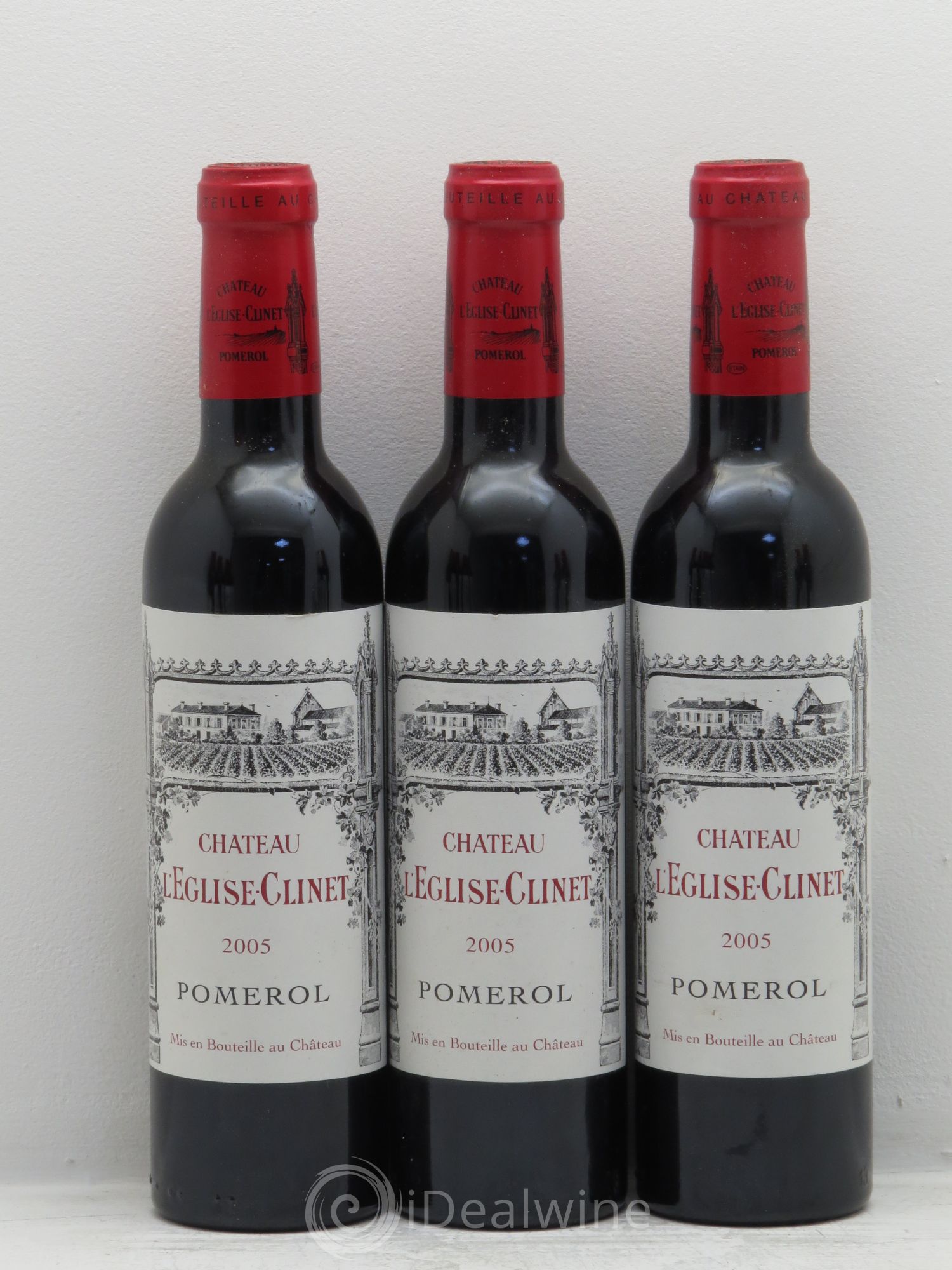 Château l' Église Clinet 2005 - Lot de 12 demi bouteilles - 2