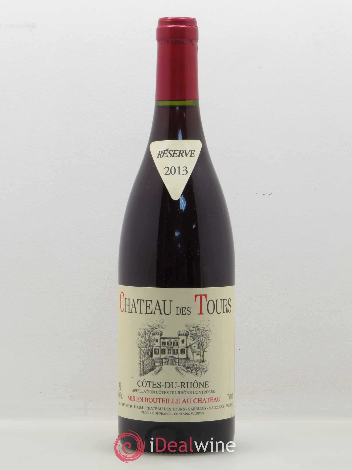 Côtes-du-Rhône Château des Tours Emmanuel Reynaud 2013 - Lot de 1 bouteille - 0