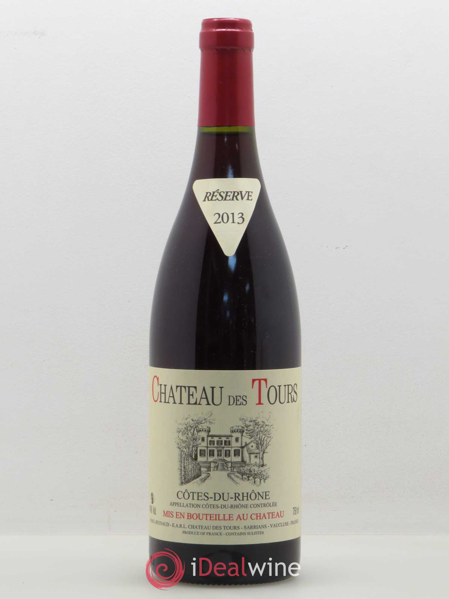 Côtes-du-Rhône Château des Tours Emmanuel Reynaud 2013 - Lot de 1 bouteille - 0
