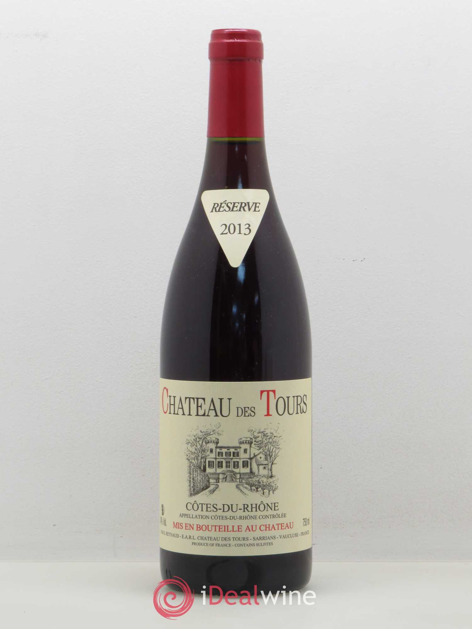 Côtes-du-Rhône Château des Tours Emmanuel Reynaud 2013 - Lot de 1 bouteille - 0