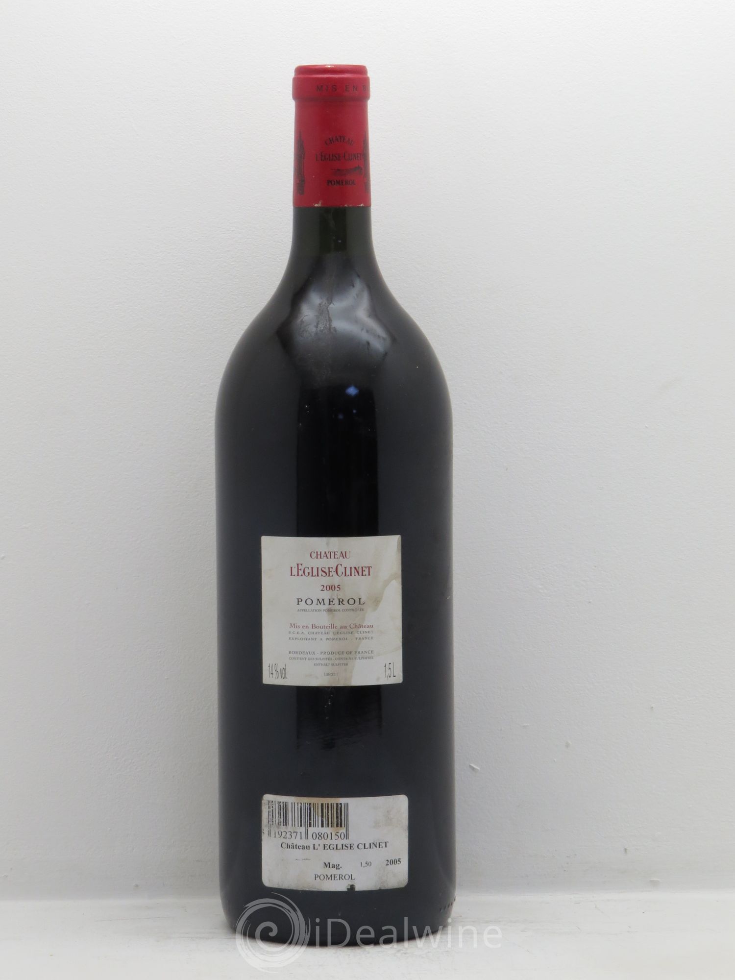Château l' Église Clinet 2005 - Lot de 1 magnum - 1