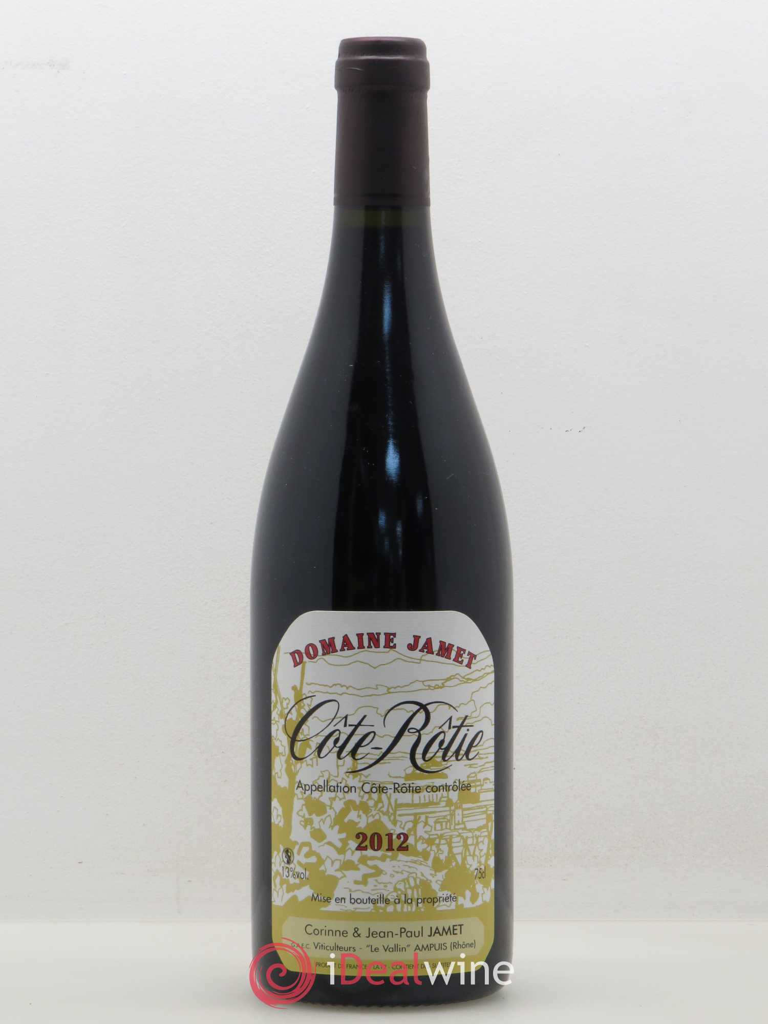Côte-Rôtie Jamet (Domaine) 2012 - Lot de 1 bouteille - 0