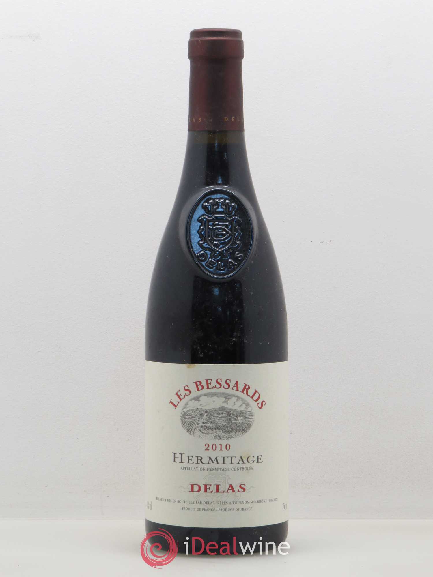 Hermitage Les Bessards Delas Frères 2010 - Lot de 1 bouteille - 0