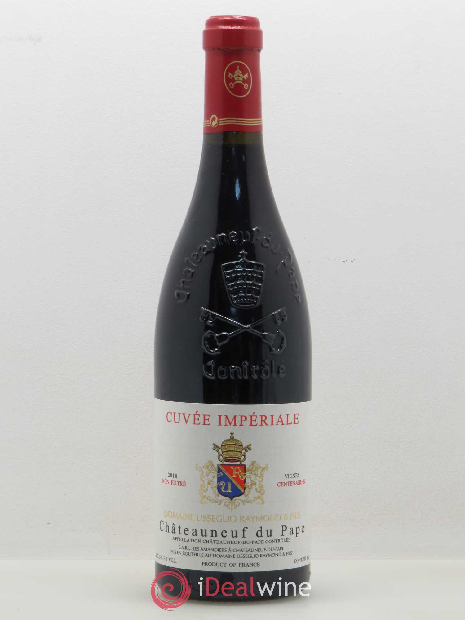 Châteauneuf-du-Pape Cuvée Impériale Raymond Usseglio & Fils (Domaine) 2010 - Lot de 1 bouteille - 0