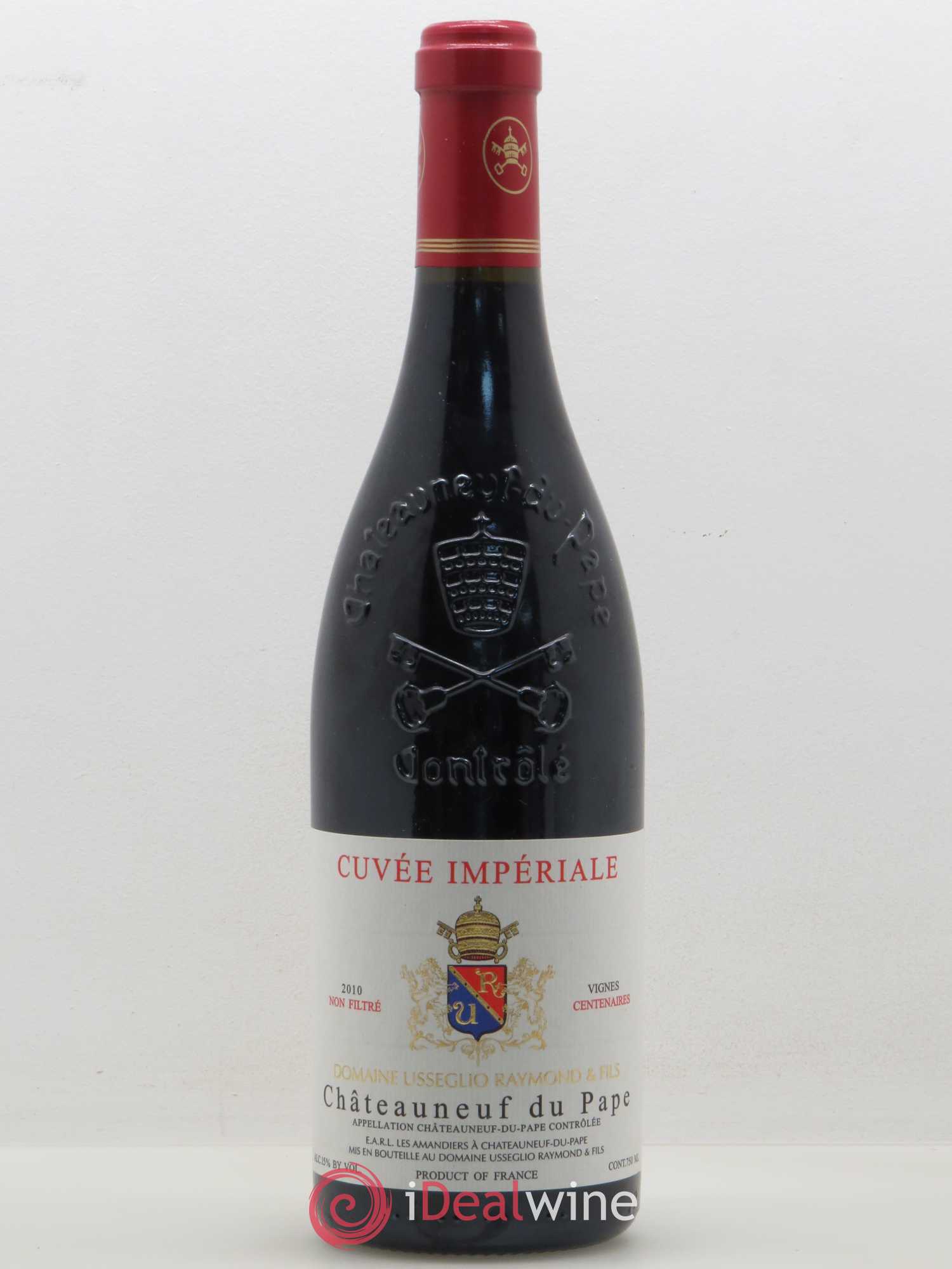 Châteauneuf-du-Pape Cuvée Impériale Raymond Usseglio & Fils (Domaine) 2010 - Lot de 1 bouteille - 0