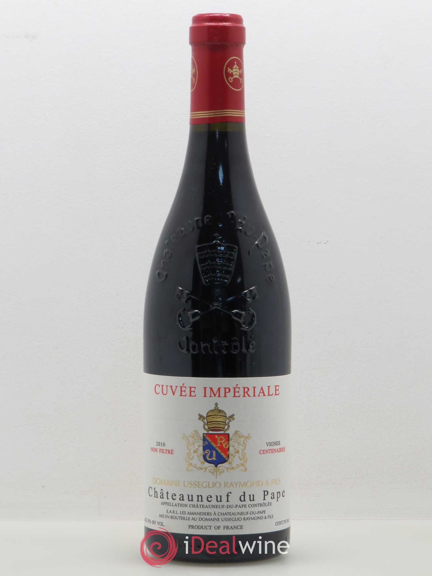 Châteauneuf-du-Pape Cuvée Impériale Raymond Usseglio & Fils (Domaine) 2010 - Lot de 1 bouteille - 0