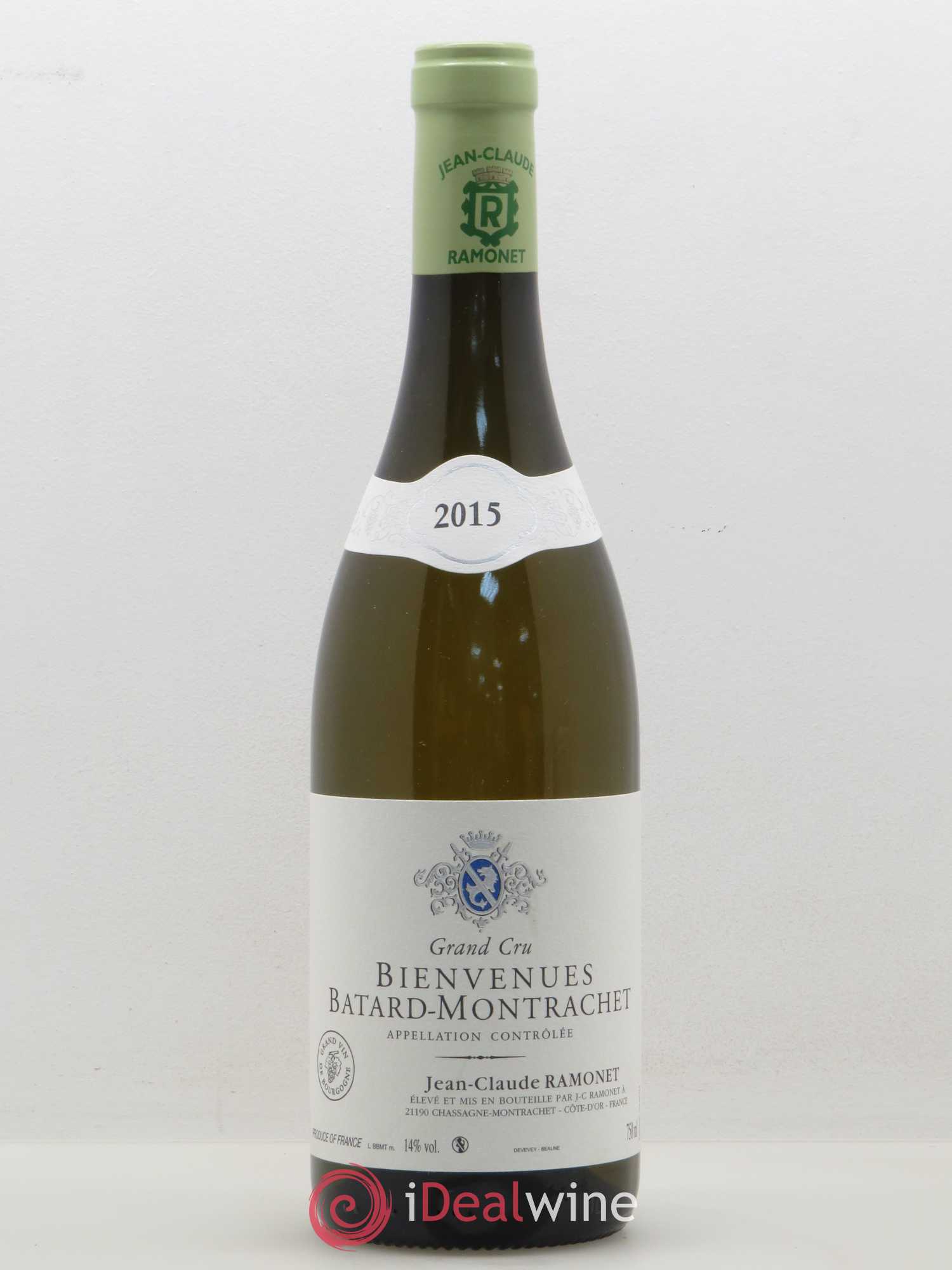 Bienvenues-Bâtard-Montrachet Grand Cru Ramonet (Domaine) 2015 - Lot de 1 bouteille - 0
