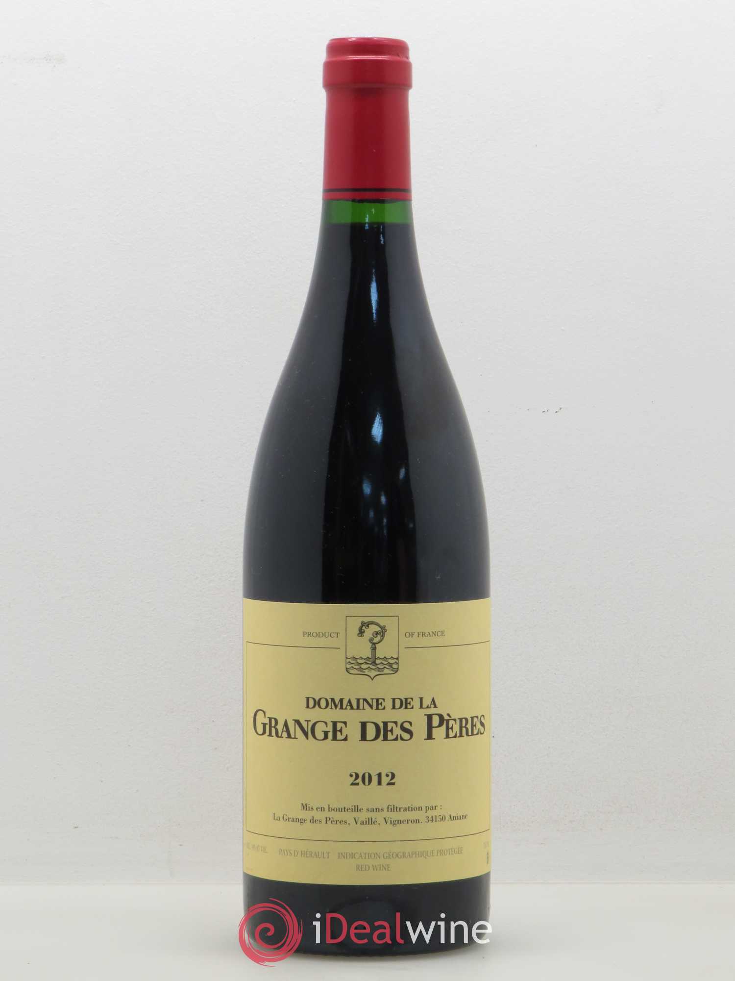 Pays d'Hérault Grange des Pères Laurent Vaillé 2012 - Lot de 1 bouteille - 0
