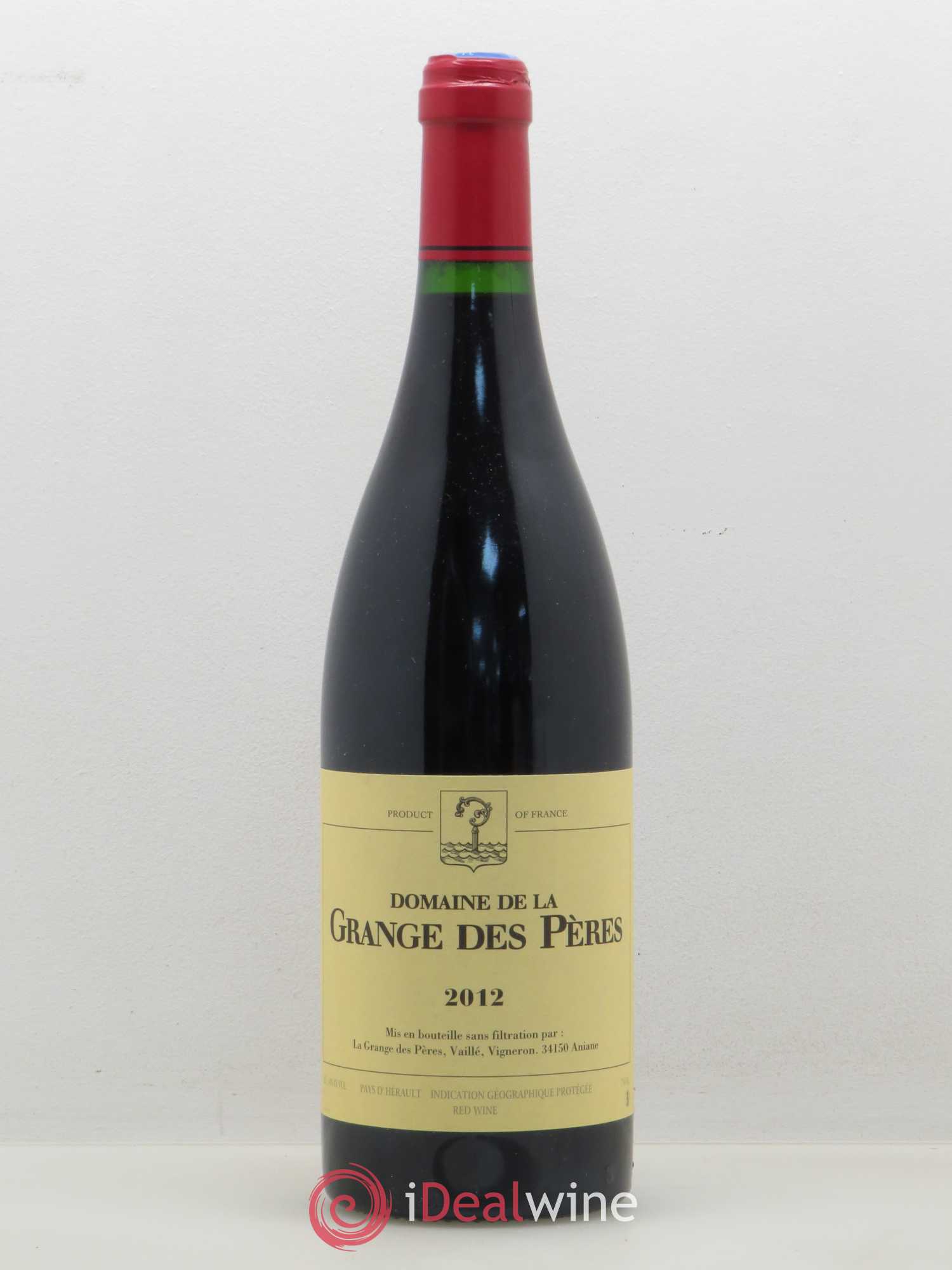 Pays d'Hérault Grange des Pères Laurent Vaillé 2012 - Lot de 1 bouteille - 0