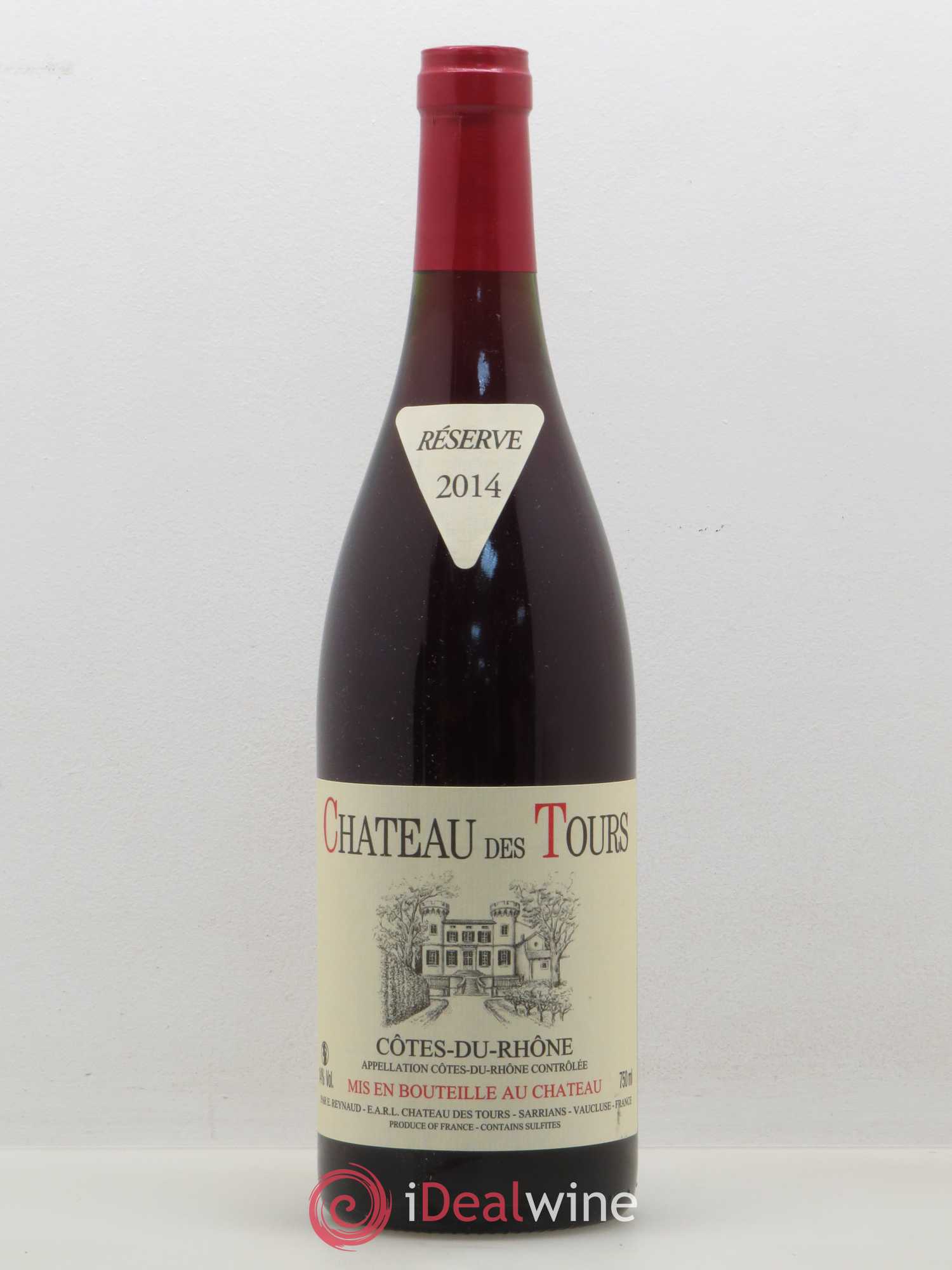 Côtes-du-Rhône Château des Tours Emmanuel Reynaud 2014 - Lot de 1 bouteille - 0